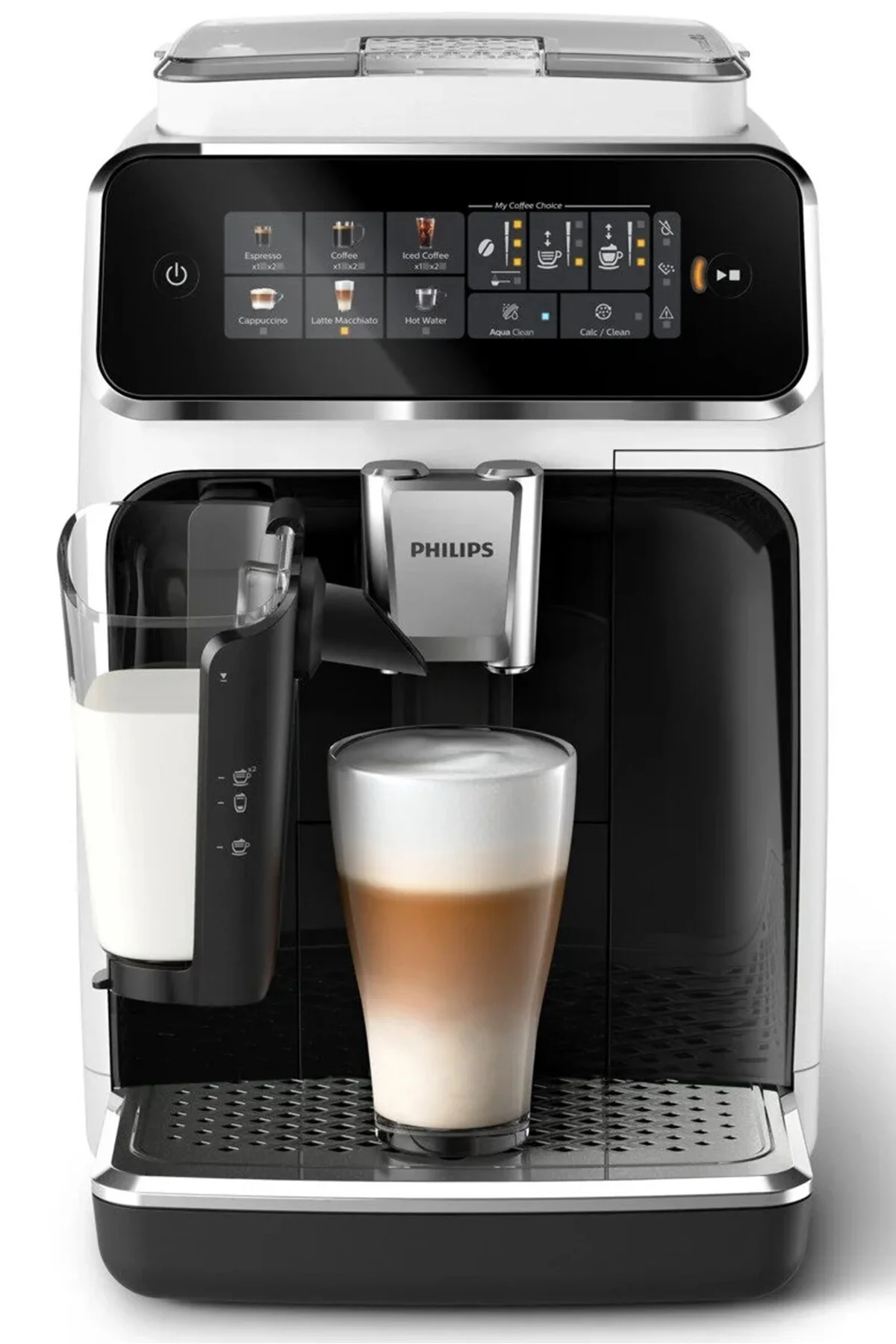 3300 Serisi LatteGo Tam Otomatik Espresso Makinesi, AquaClean Filtre, 6 İçecek Hazırlama, EP3343/50