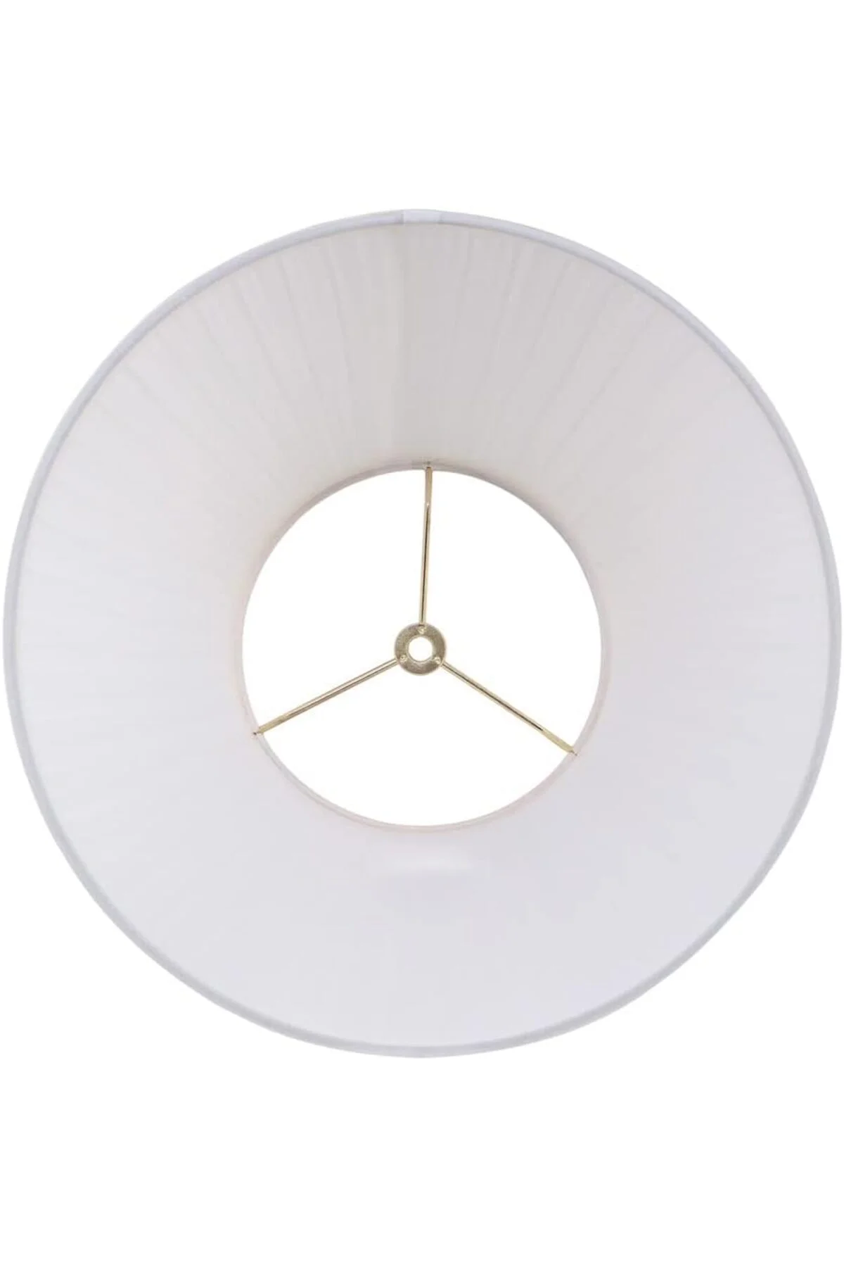 33055, Mantar Pileli Kırık Beyaz Örümcek Gölge, 17,78 cm Üst x 33,02 cm Alt x 25,4 cm Eğik