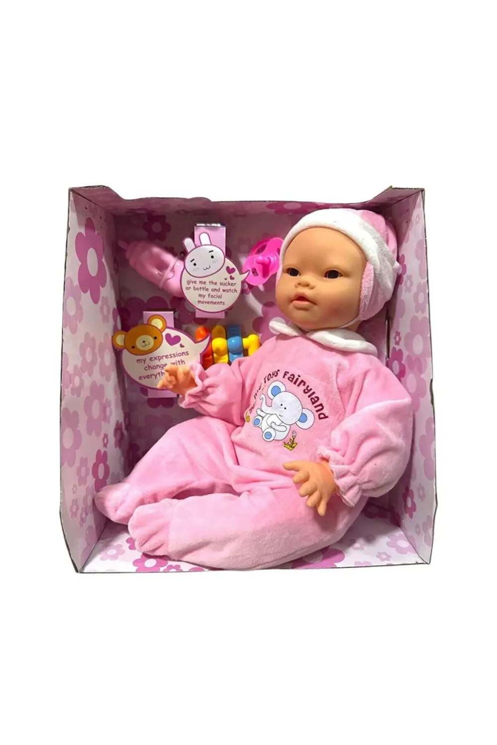 33078 KUTUDA MİMİKLİ BEBEK FONKSİYON