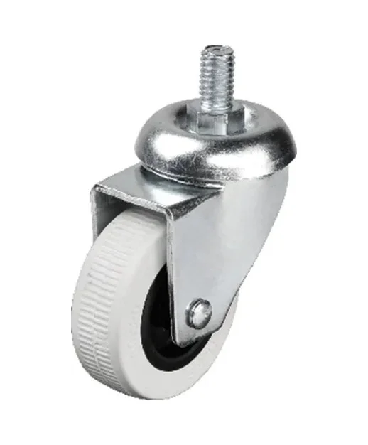 332 - 50x20 Mm Çift Bilyalı Vidalı Teker 4 Adet