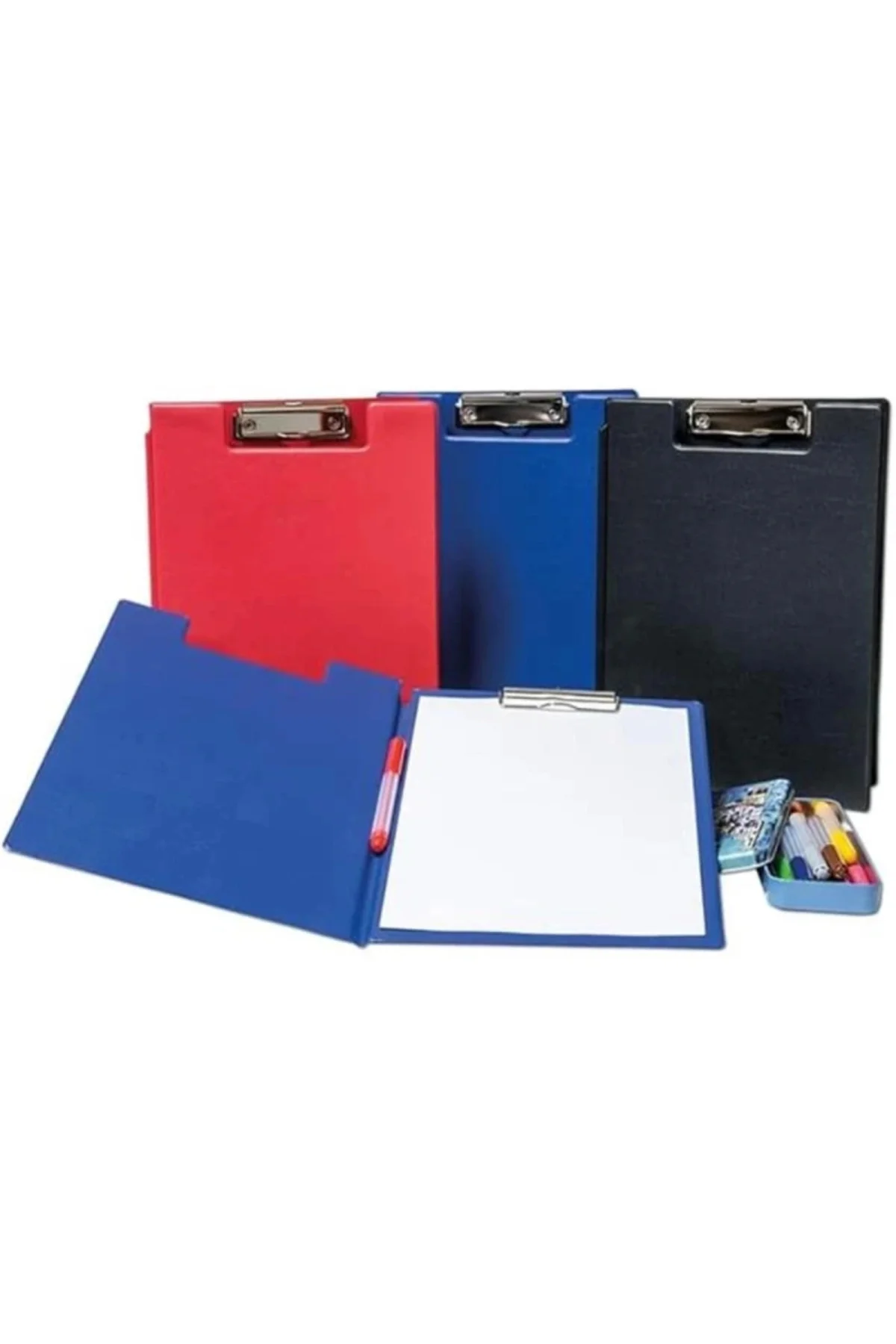 333S A4 Pvc Kapaklı Sekreter Tablası,Sekreterlik,Sekreter Bloknot,A4 Kapaklı Sekreterlik,Siyah