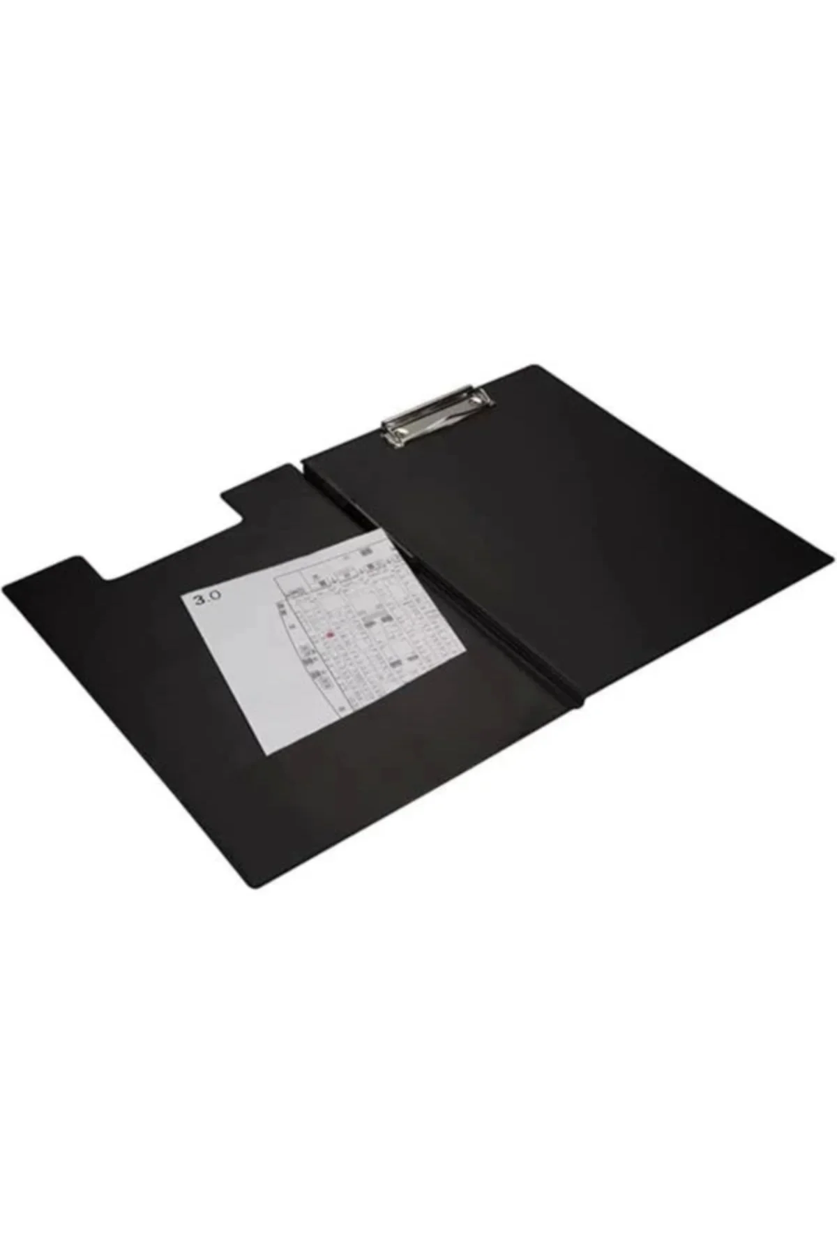 333S A4 Pvc Kapaklı Sekreter Tablası,Sekreterlik,Sekreter Bloknot,A4 Kapaklı Sekreterlik,Siyah