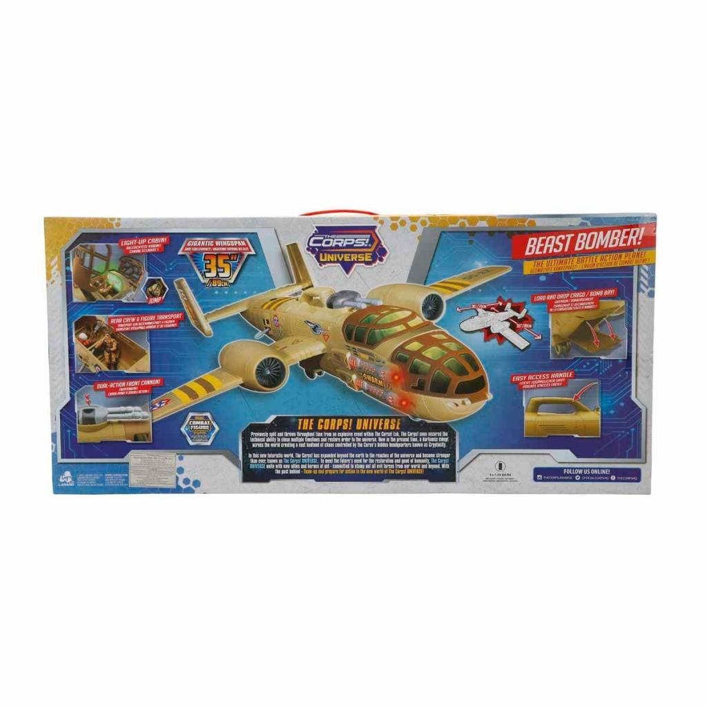 33938 The Corps Universe Beast Bomber Sesli ve Işıklı Askeri Uçak 33938 The Corps Universe Beast Bomber Sesli ve Işıklı Askeri Uçak