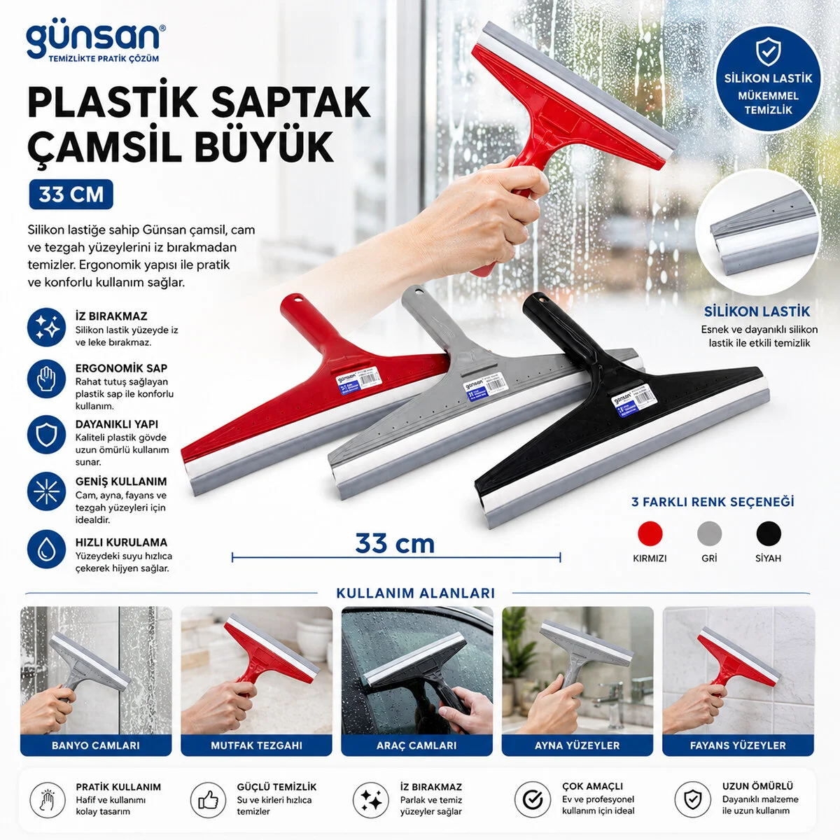 33CM Büyük Camsil - Çekpas Fiyatı, Yorumları ve Özellikleri
