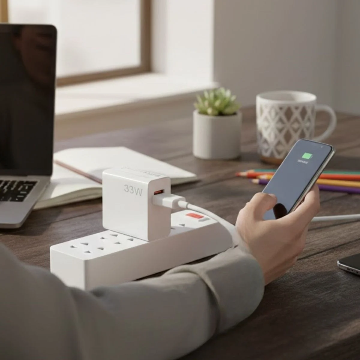 33W Hızlı Şarj Adaptörü – Type-C Kablolu, USB Çıkışlı, Akıllı Şarj Destekli Duvar Tipi Şarj Cihazı Fiyatı, Yorumları ve Özellikleri
