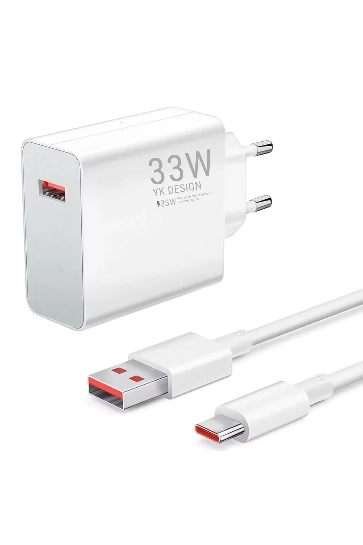 33W Hızlı Şarj Adaptörü – Type-C Kablolu, USB Çıkışlı, Akıllı Şarj Destekli Duvar Tipi Şarj Cihazı 33W Hızlı Şarj Adaptörü – Type-C Kablolu, USB Çıkışlı, Akıllı Şarj Destekli Duvar Tipi Şarj Cihazı