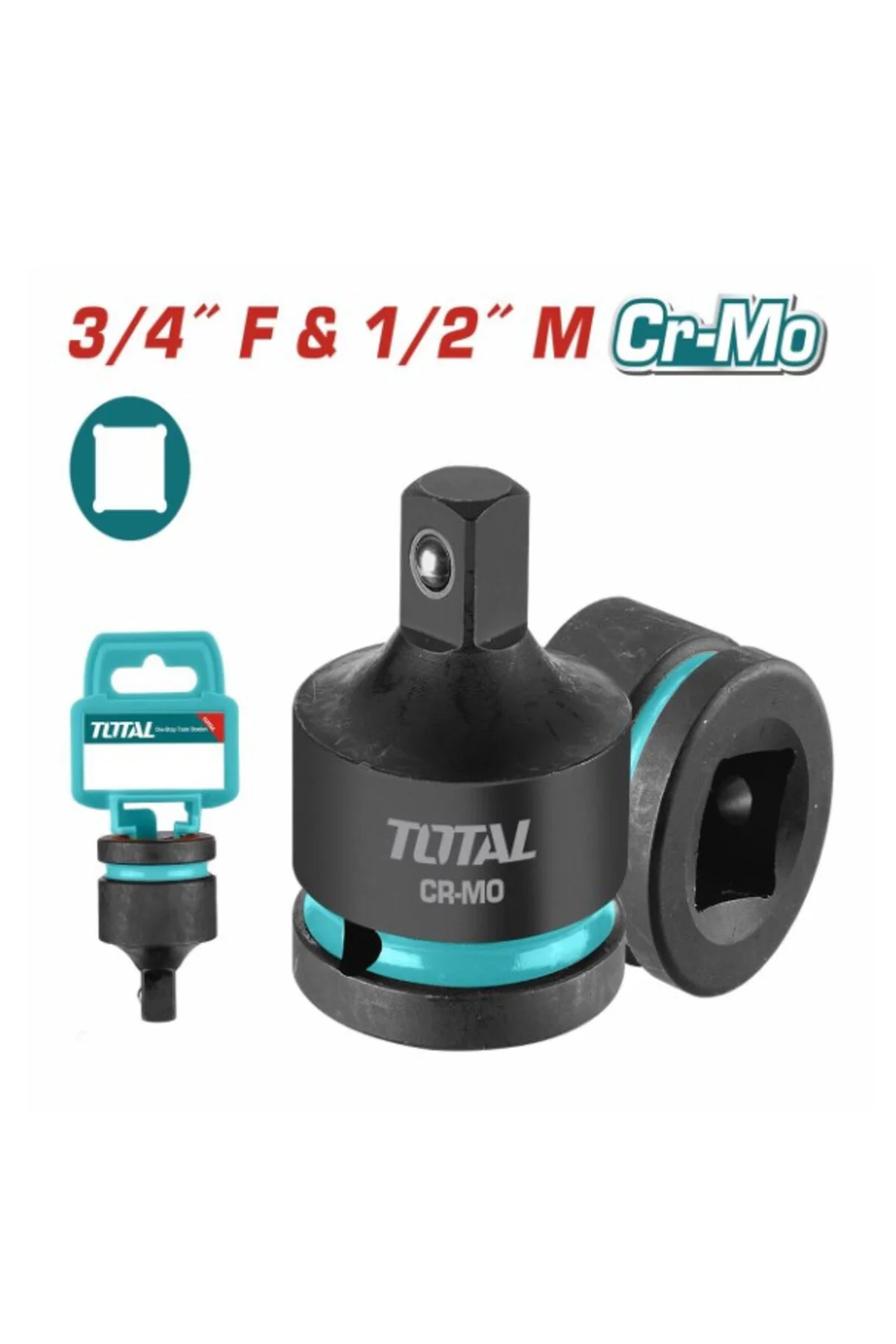 3/4 - 1/2 Darbeli Lokma Adaptörü THIAD3412
