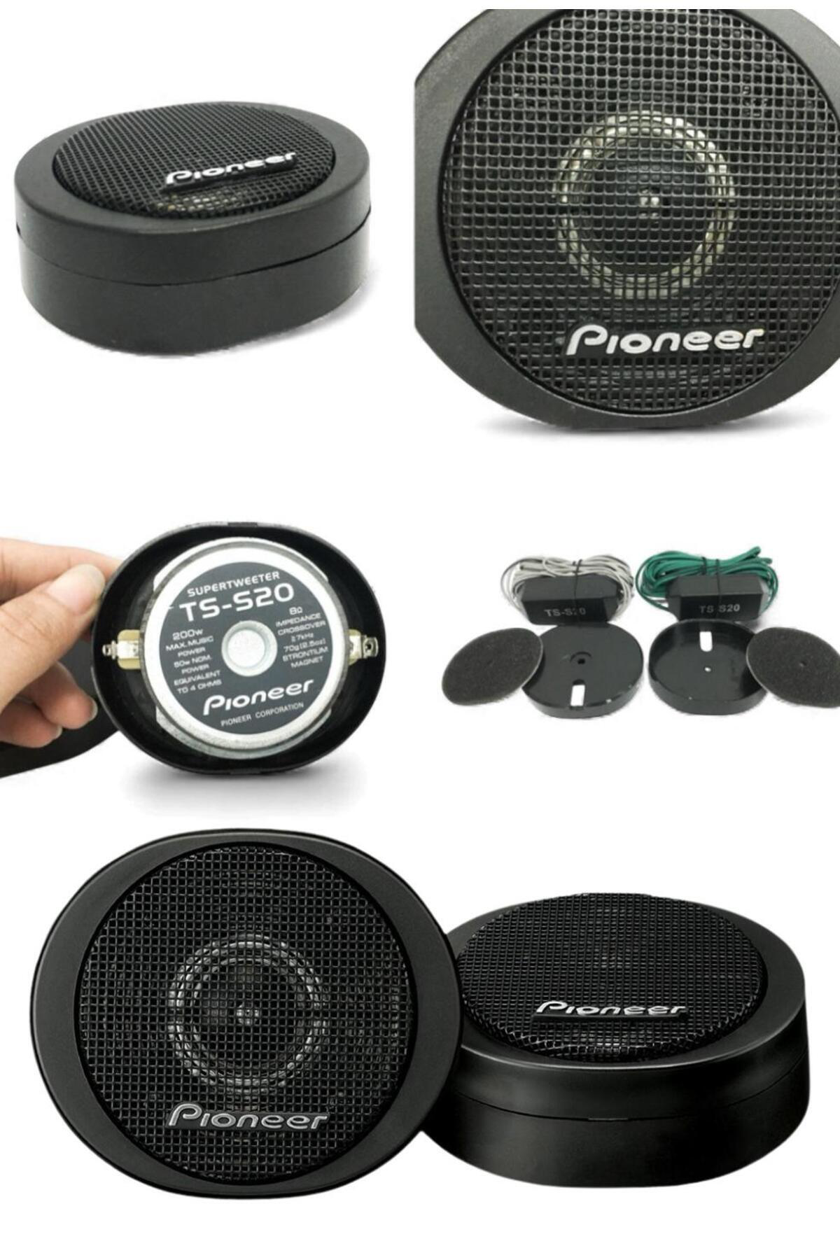 3/4" 20mm 200 Watt Hard Dome Süper Tweeter – Tiz Hoparlör (2’li T