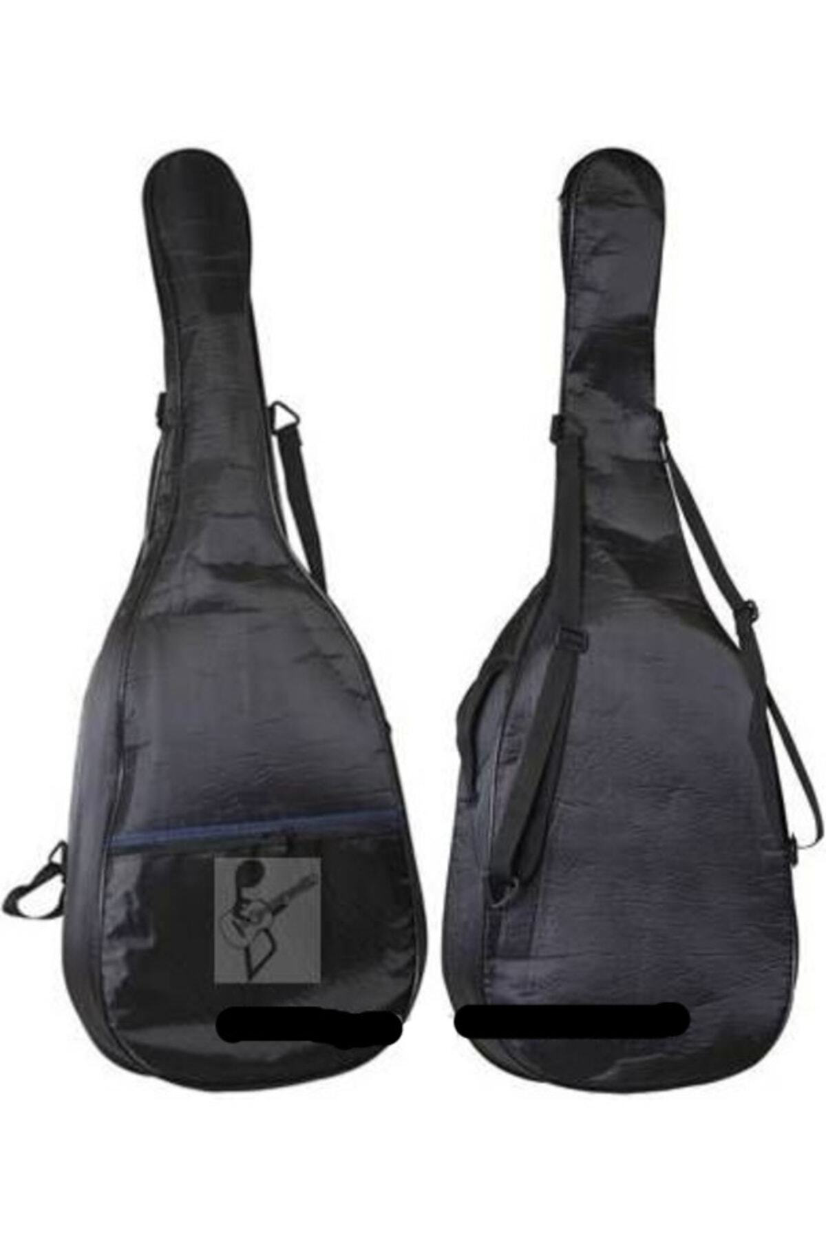 3/4 Klasik Gitar Kılıfı - 3/4 Boy - Çift Askılı - Fermuarl