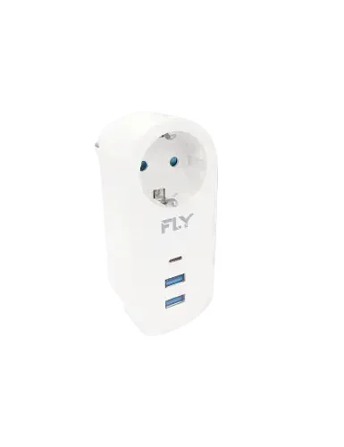 3400-01, 1 Soket, 2 USB, 1 TYPE-C, Akım Korumalı Priz, 2.1A, (Beyaz) 3400-01, 1 Soket, 2 USB, 1 TYPE-C, Akım Korumalı Priz, 2.1A, (Beyaz)