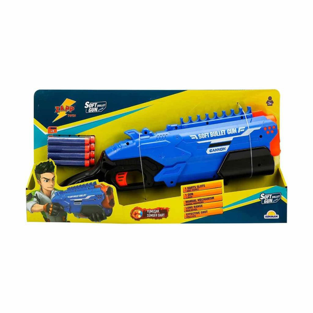 3407 Zapp Toys Sünger Dart Atan Silah 40 cm 3407 Zapp Toys Sünger Dart Atan Silah 40 cm