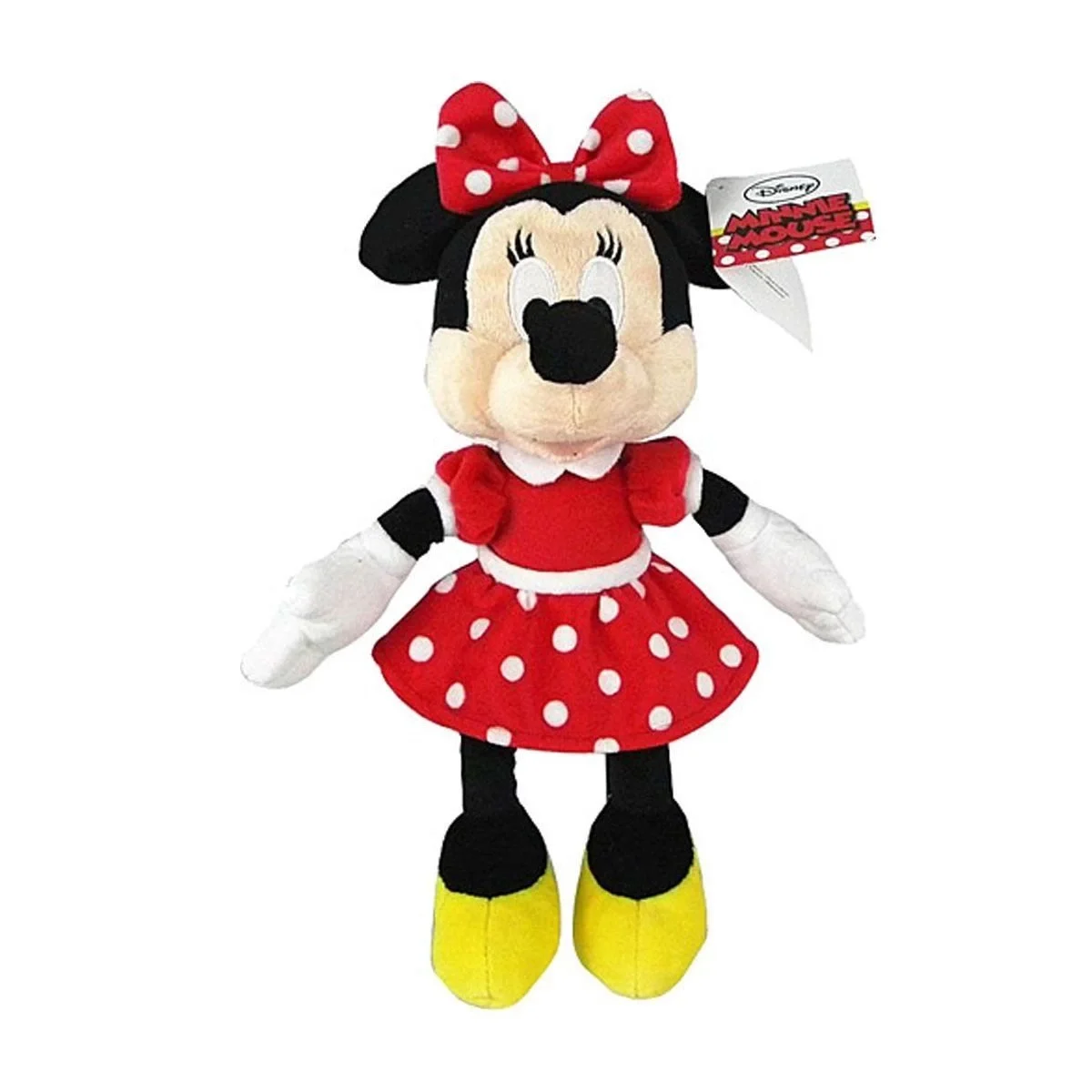 3414 Peluş Minnie  Kırmızı Elbiseli 25 cm -