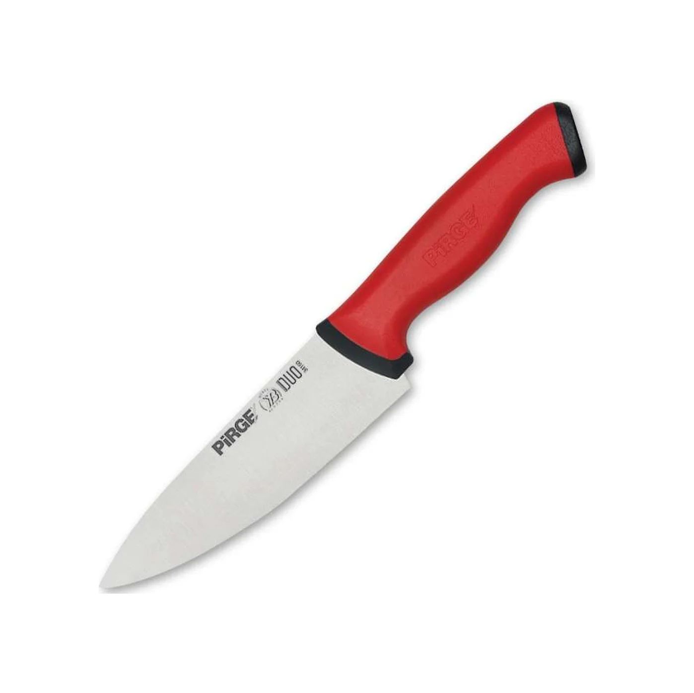 34159 Duo Şef Bıçağı 16 Cm - Kırmızı Kaymaz Sap Diğer