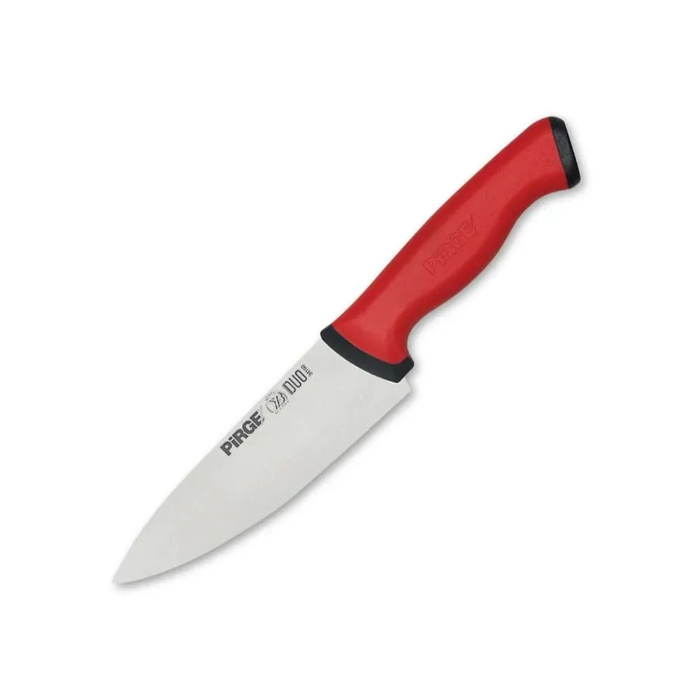 34159 Duo Şef Bıçağı 16 Cm - Kırmızı Kaymaz Sap Fiyatı, Yorumları ve Özellikleri