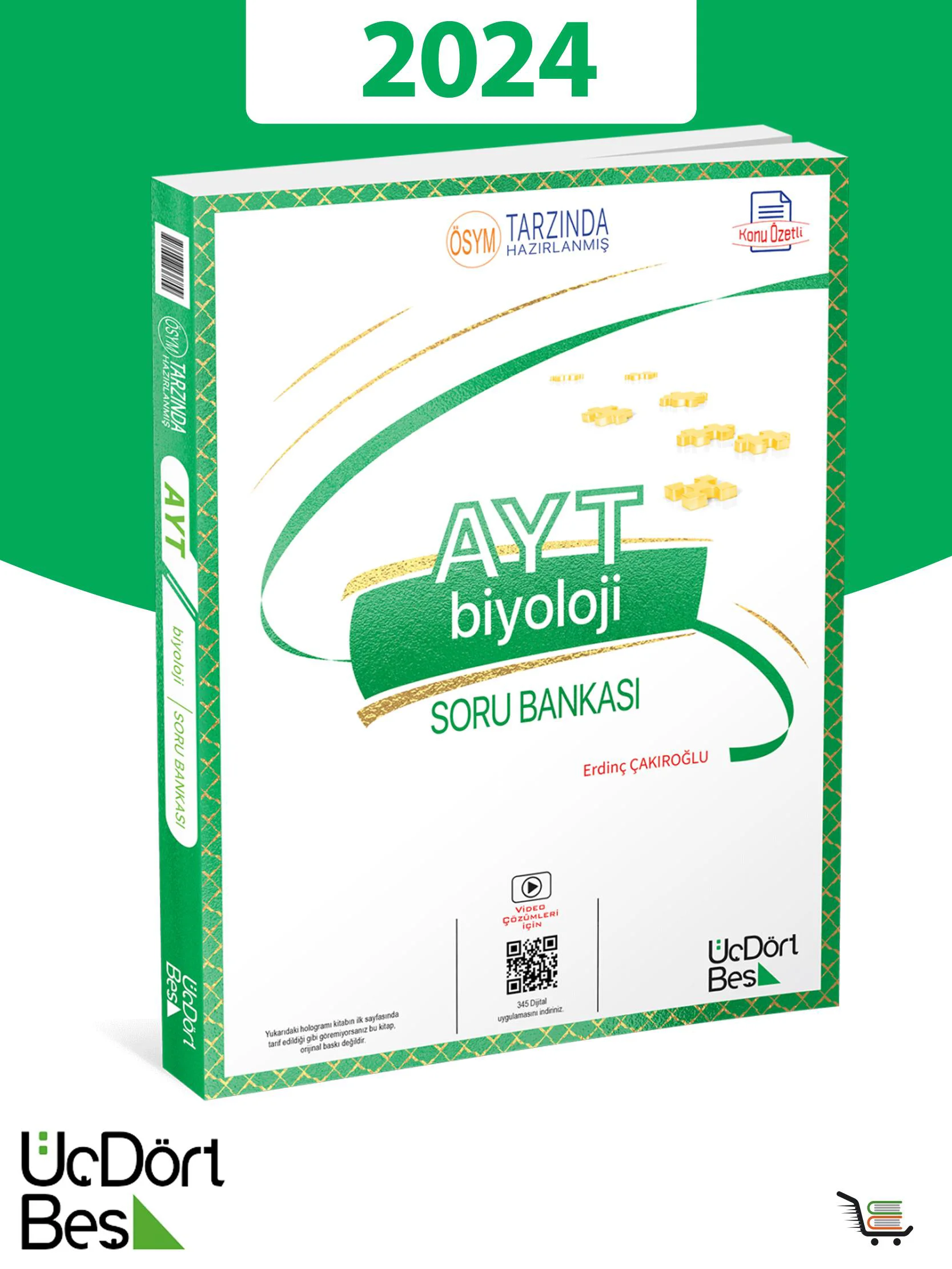 345-AYT Biyoloji  Soru Bankası 2025 Model