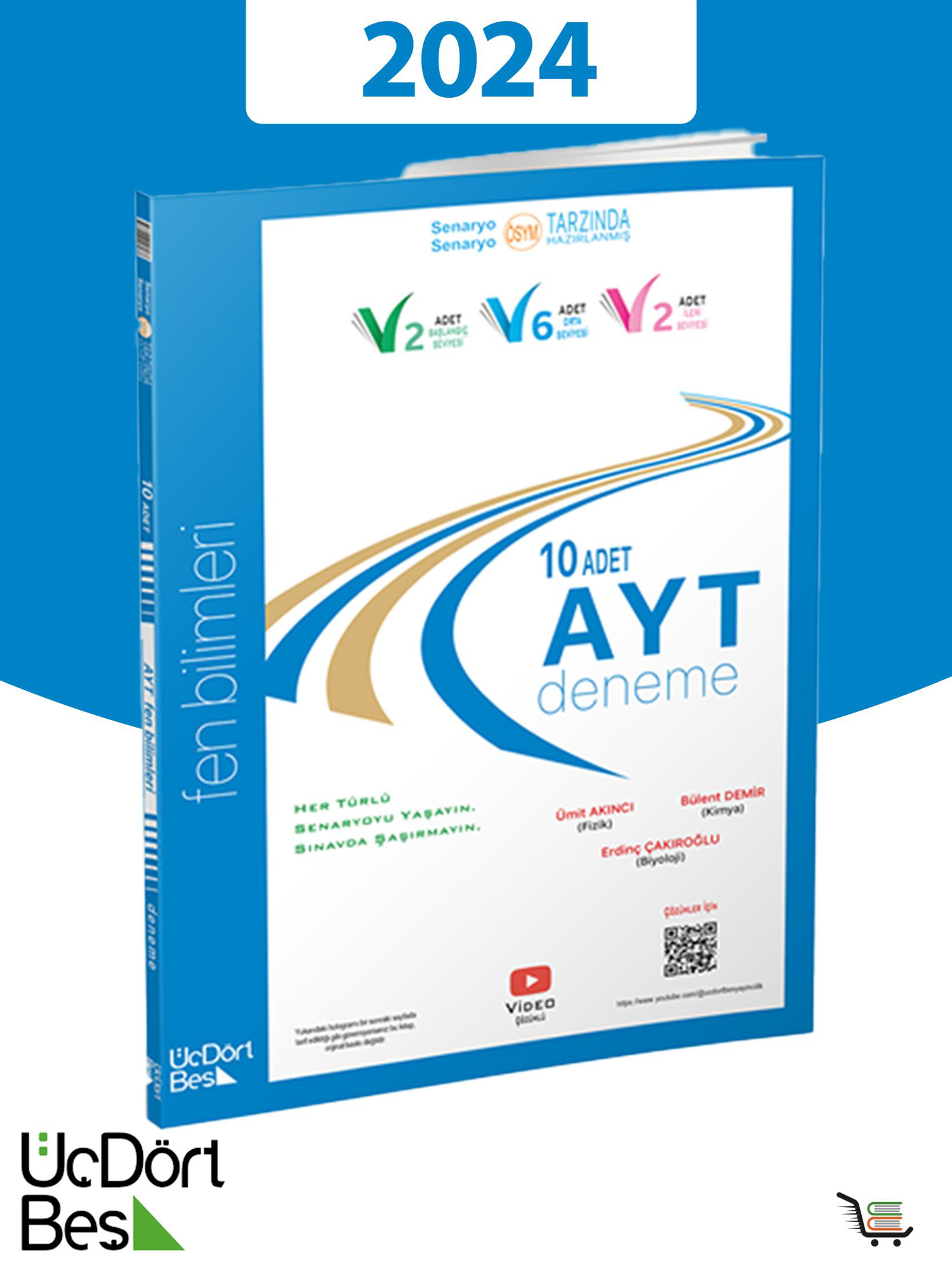 345-AYT Fen Bilimleri 10'Lu Deneme