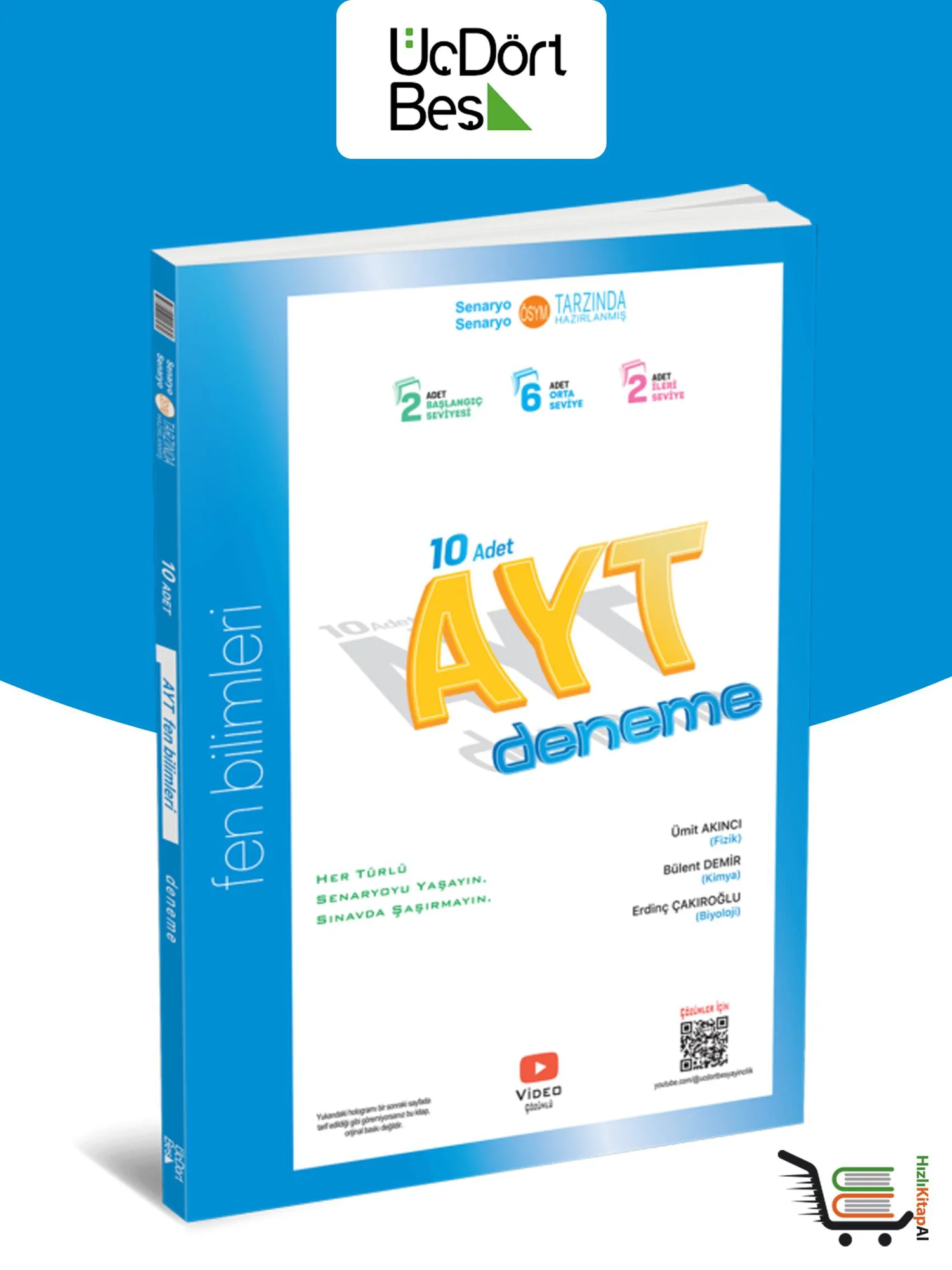 345-AYT Fen Bilimleri 10'Lu Deneme 2025 Model 345-AYT Fen Bilimleri 10'Lu Deneme 2025 Model
