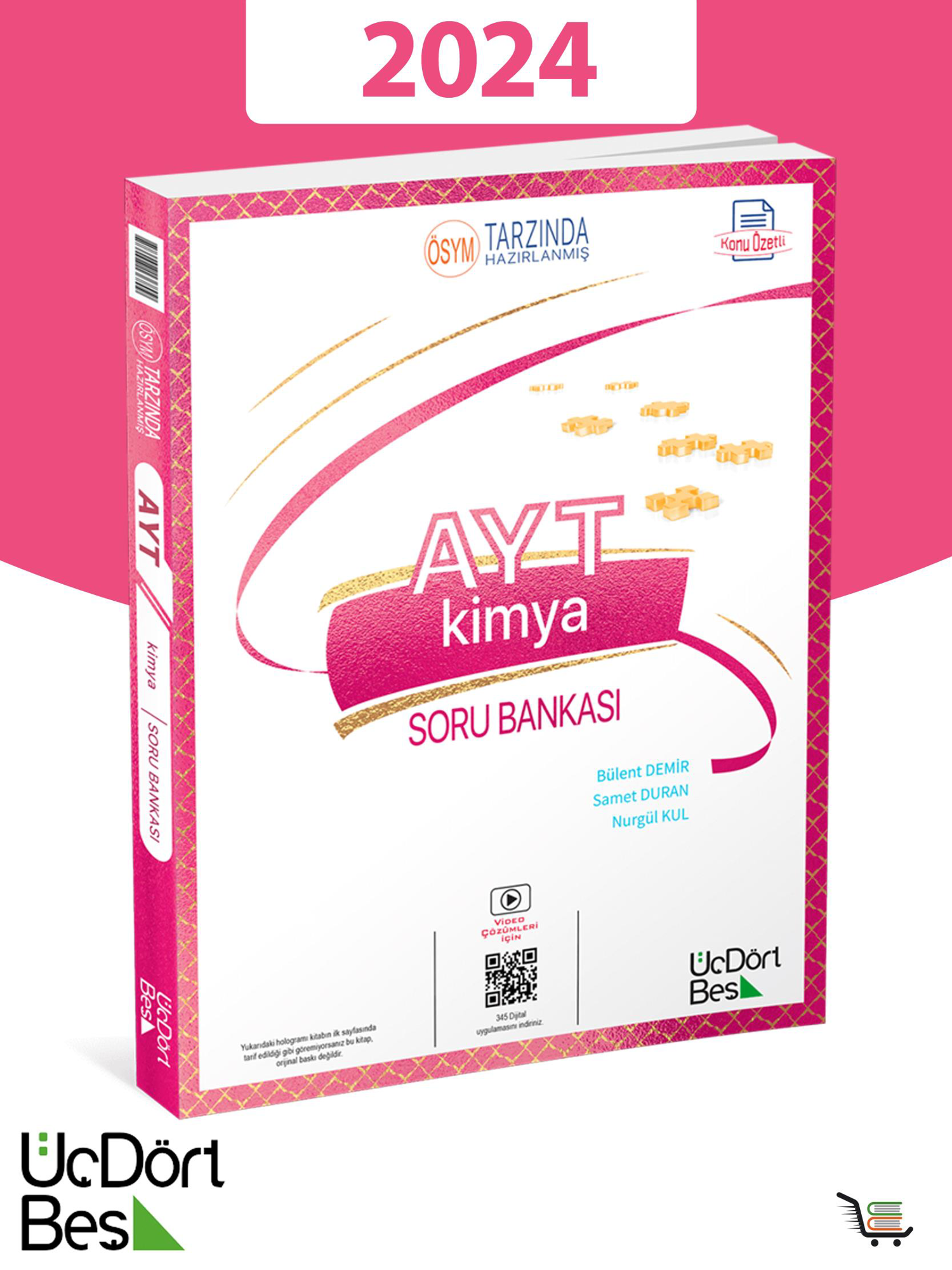 345-AYT Kimya Soru Bankası 2025 Model 345-AYT Kimya Soru Bankası 2025 Model