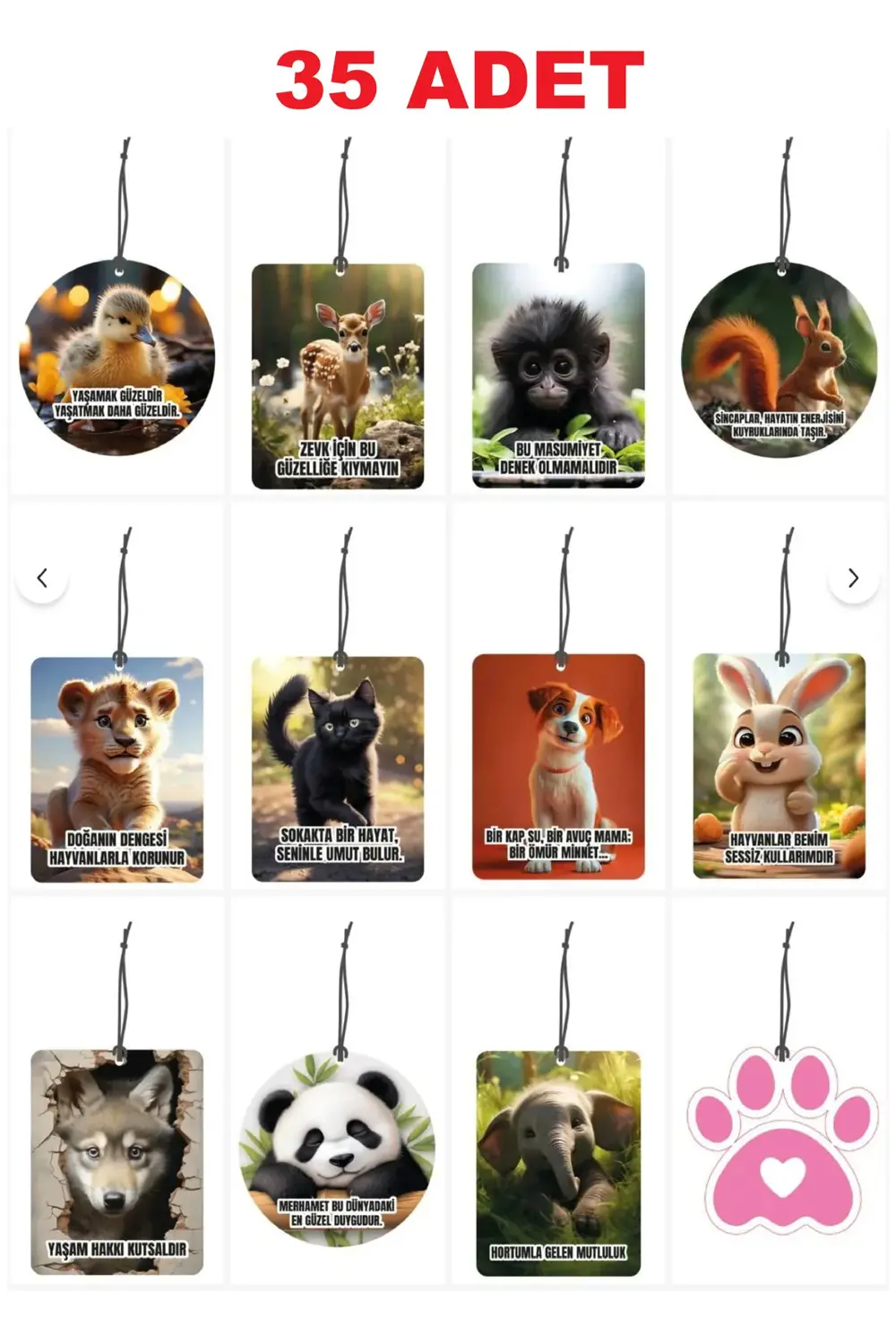 35 Adet Fantastik Hayvanlar Büyüleyici Bahar Kokusu , Araba Kokus