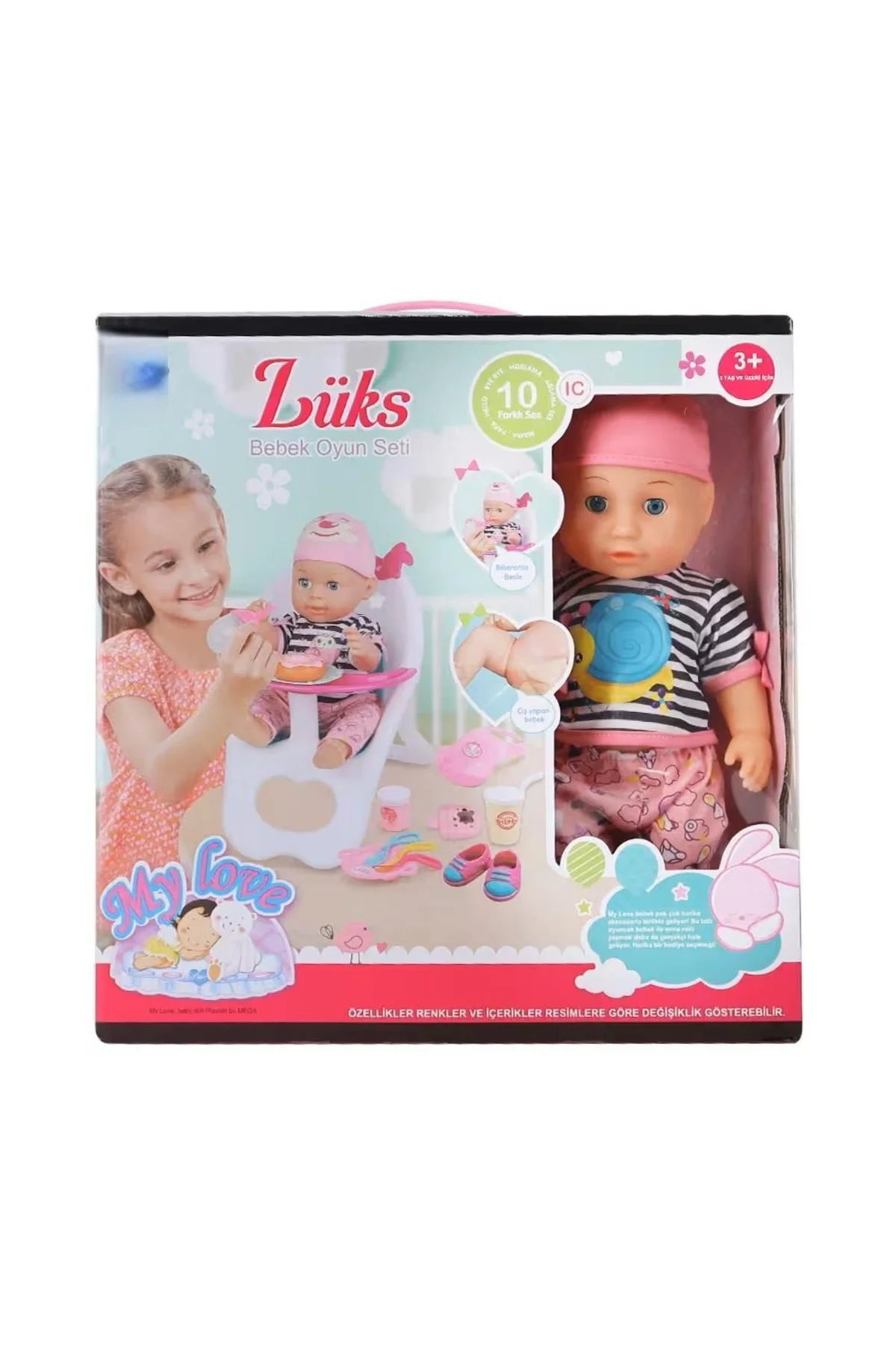 35 CM BEBEK VE MAMA SANDALYESİ