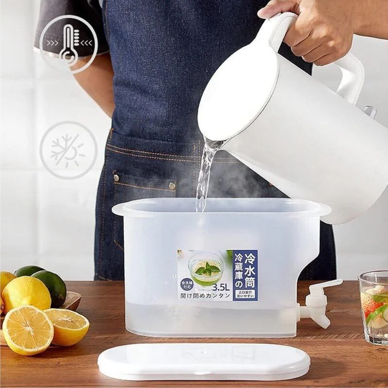 3.5 Litre Kapasiteli Buzdolabı Uyumlu Musluklu İçecek Sebili