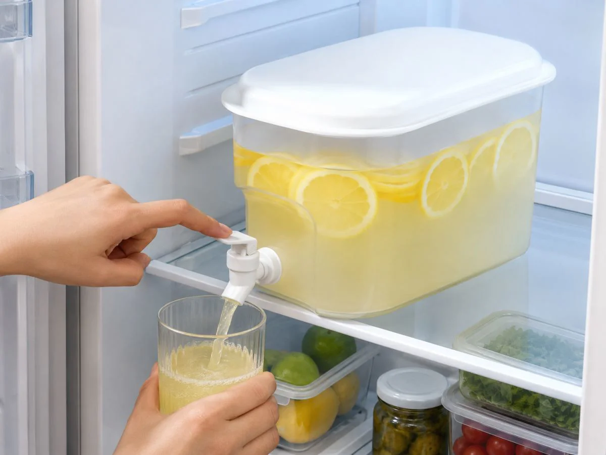 3.5 Litre Kapasiteli Buzdolabı Uyumlu Musluklu İçecek Sebili