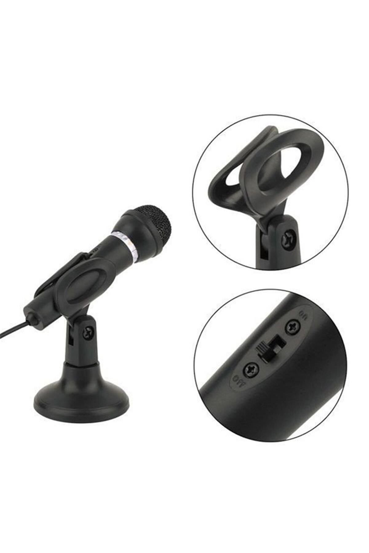 3.5 Mm Jaklı Bilgisayar Mikrofonu