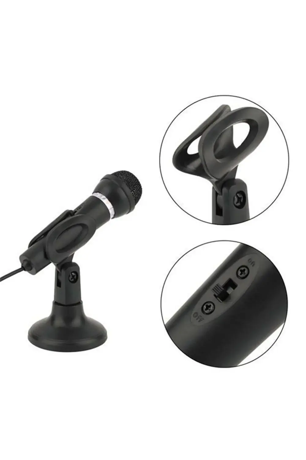 3.5 Mm Jaklı Bilgisayar Mikrofonu