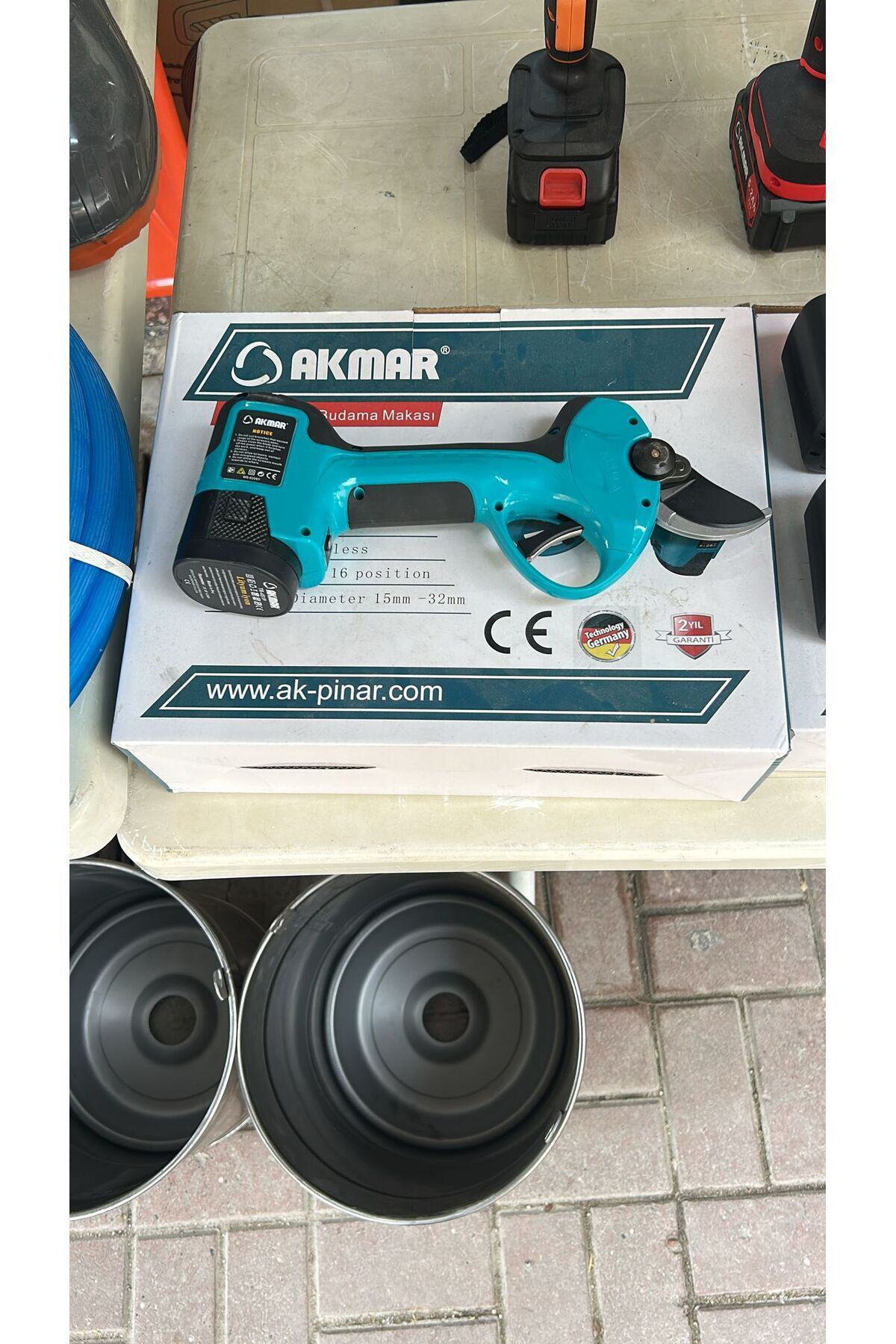 35 MM ŞARJLI BUDAMA MAKASI