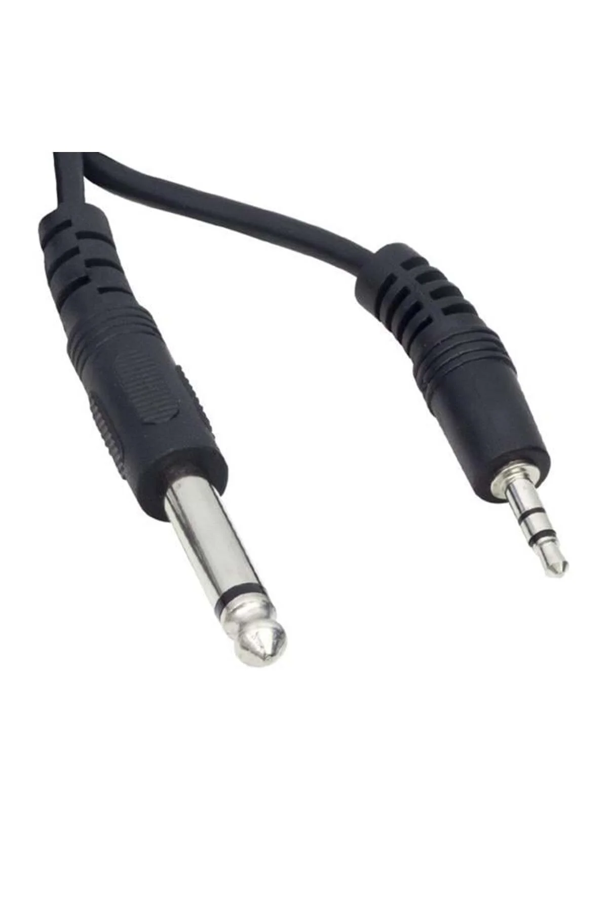 3.5 Mm Stereo Erkek-6.3 Mm Mono Erkek 3 Metre Ara Kablo 3.5 Mm Stereo Erkek-6.3 Mm Mono Erkek 3 Metre Ara Kablo