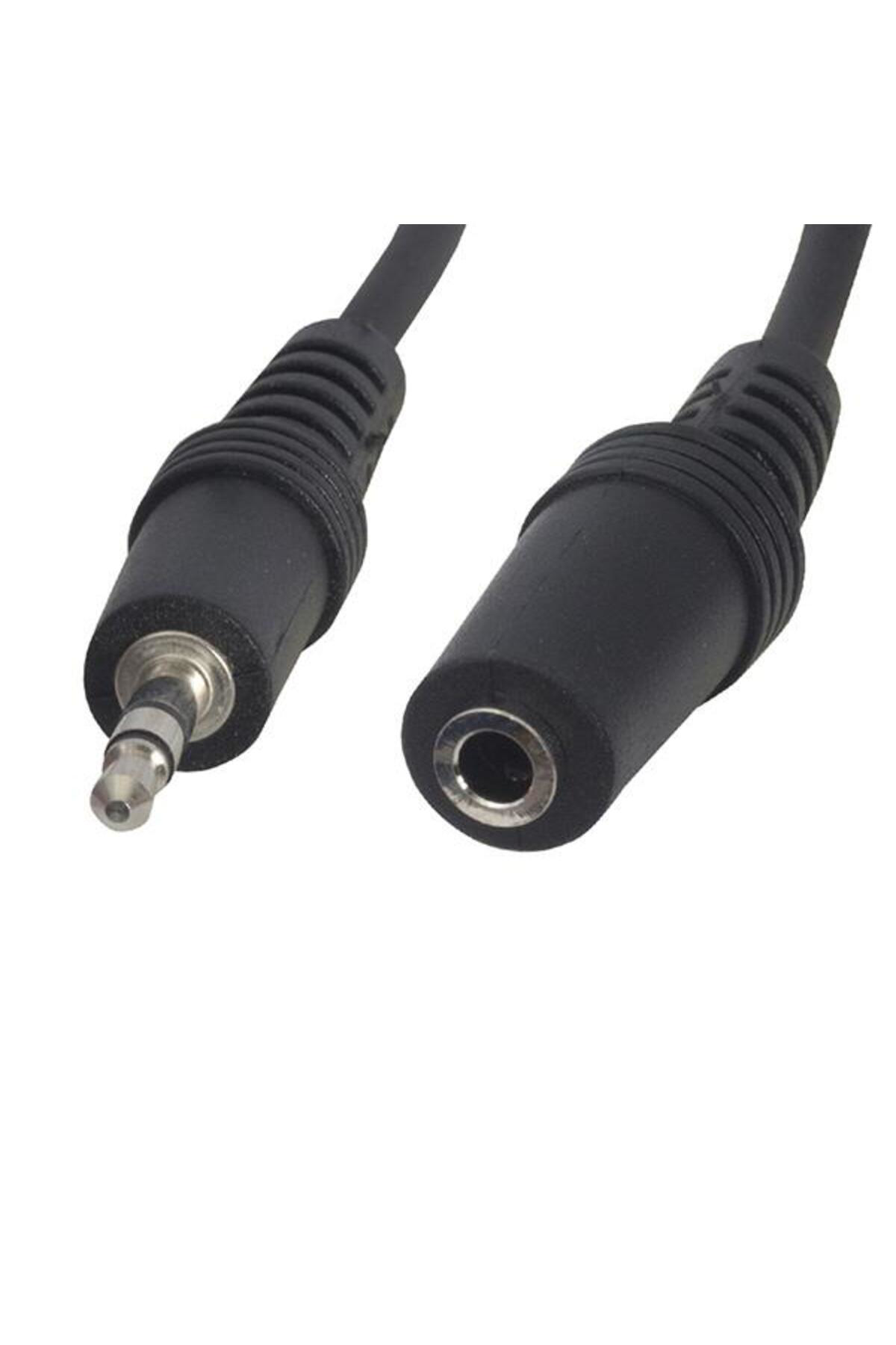 3.5 Mm Stereo Erkek/Dişi 3 Metre Aux Uzatma Kablosu