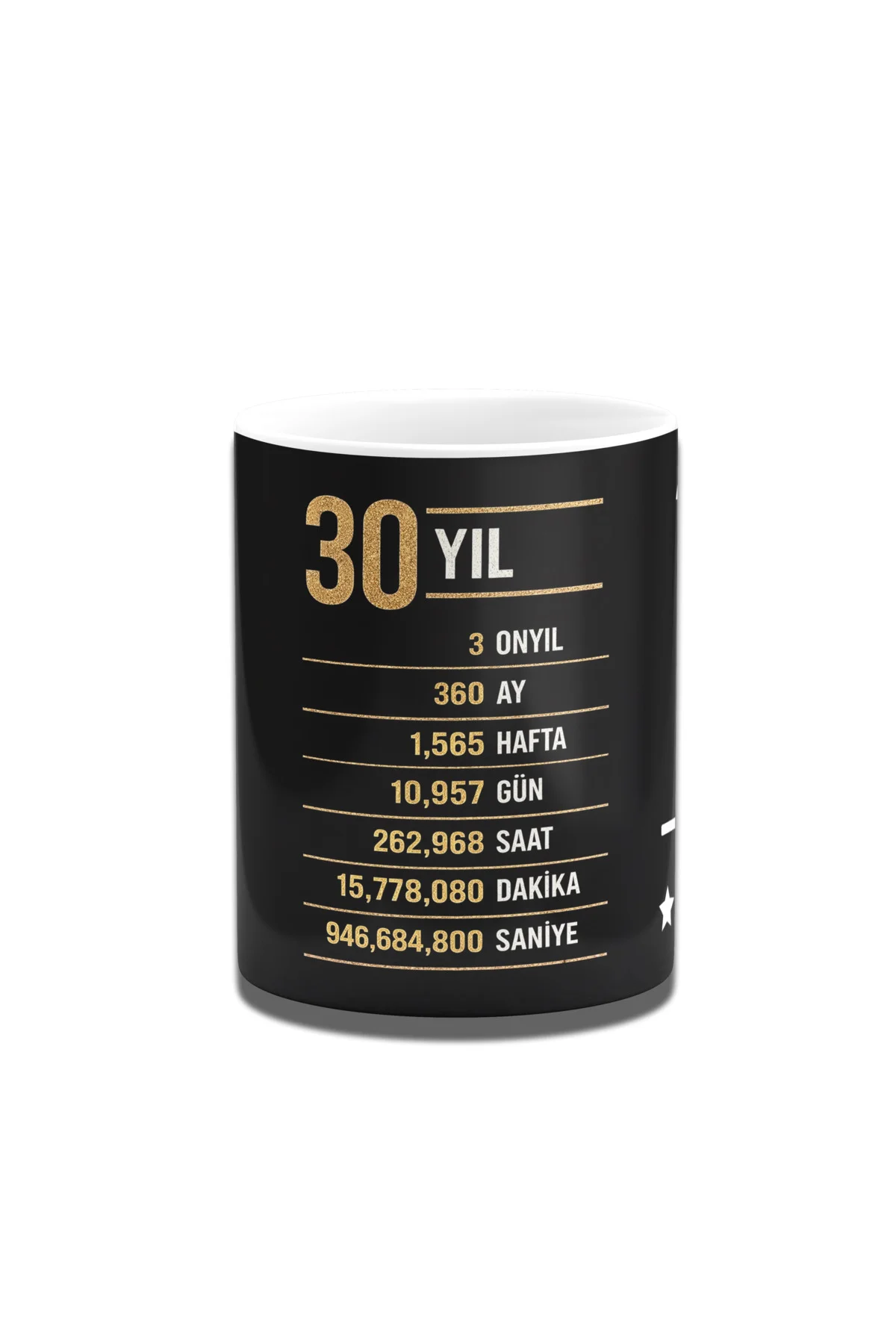 35. Yaş Hediyesi - Yolun Yarısı Esprili Kupa Bardak 35. Yaş Hediyesi - Yolun Yarısı Esprili Kupa Bardak