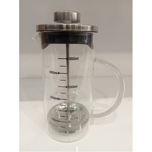 350 ml Cam French Press Kahve Demleme Makinesi 350 ml Cam French Press Kahve Demleme Makinesi