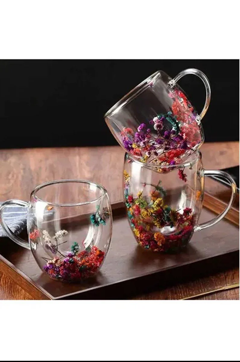 350 Ml Cidarlı Çiçekli Bardak | Royaleks-1384 Fiyatı, Yorumları ve Özellikleri