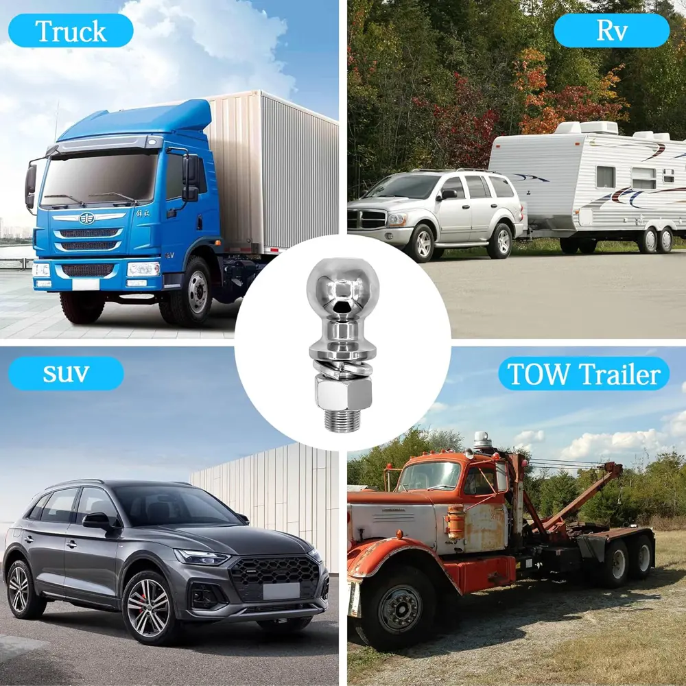 3500 KG ALTTAN CİVATALI RÖMORK ÇEKİ TOPUZU 50mm