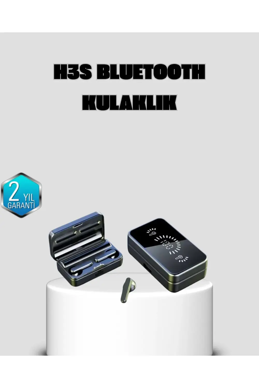 3500 mAh Şarj Kutulu Bluetooth 5.1 Kablosuz Kulaklık – Dokunmatik