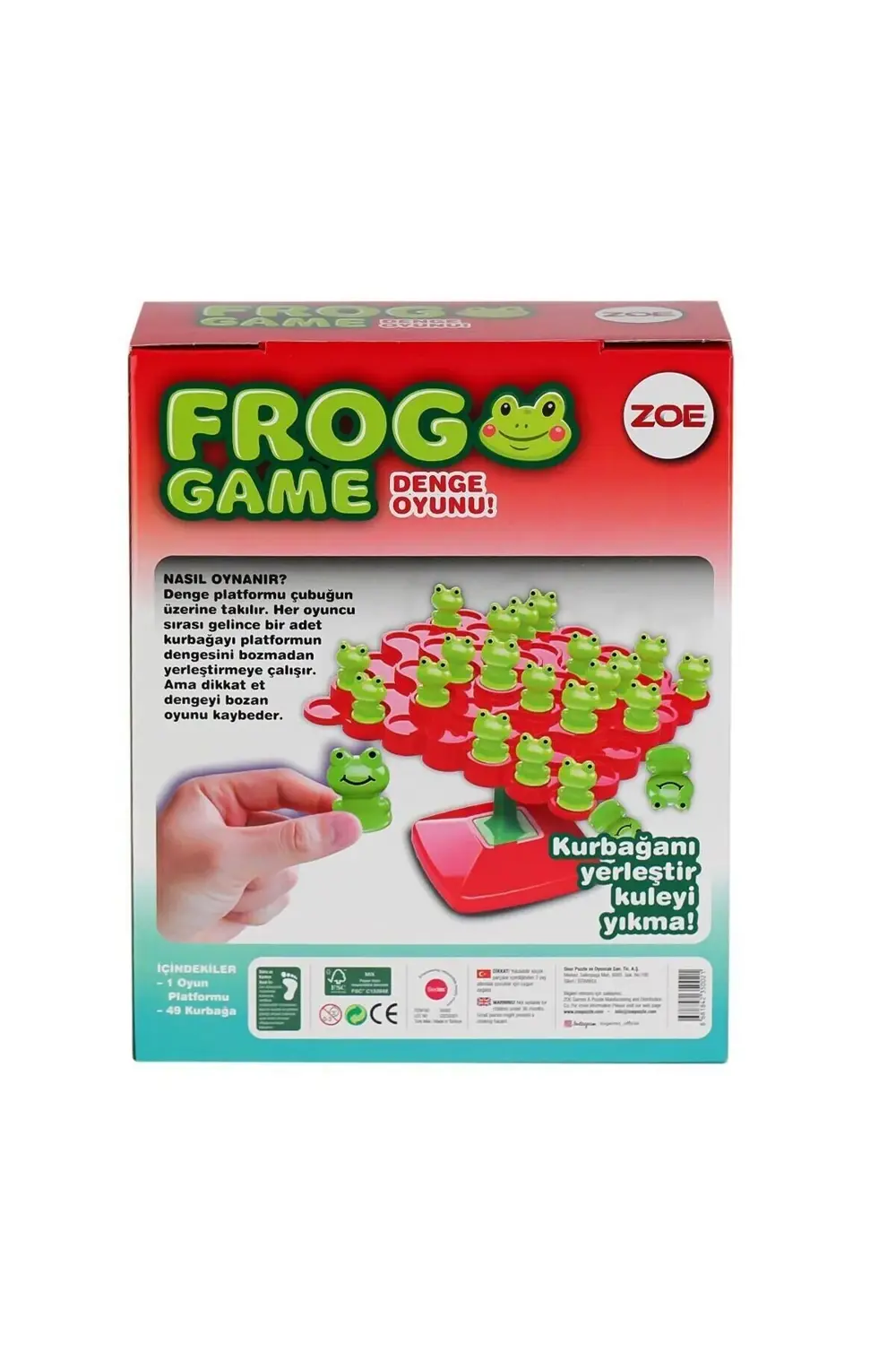 35002 Zoe Frog Denge Oyunu -KS Game