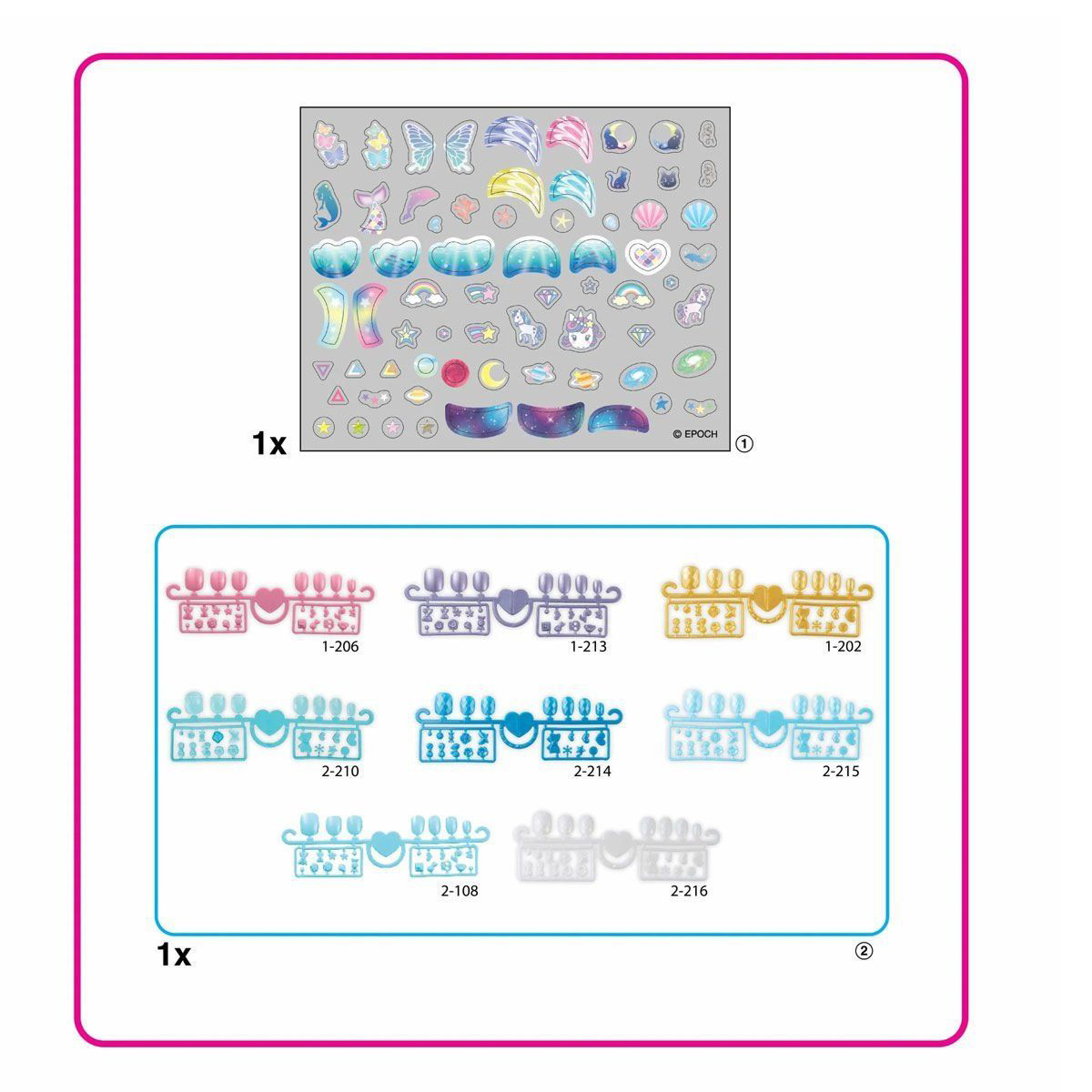 35060 AquaBeads Sihirli Atlar ve Yıldızlar - Yedek Tırnak Paketi