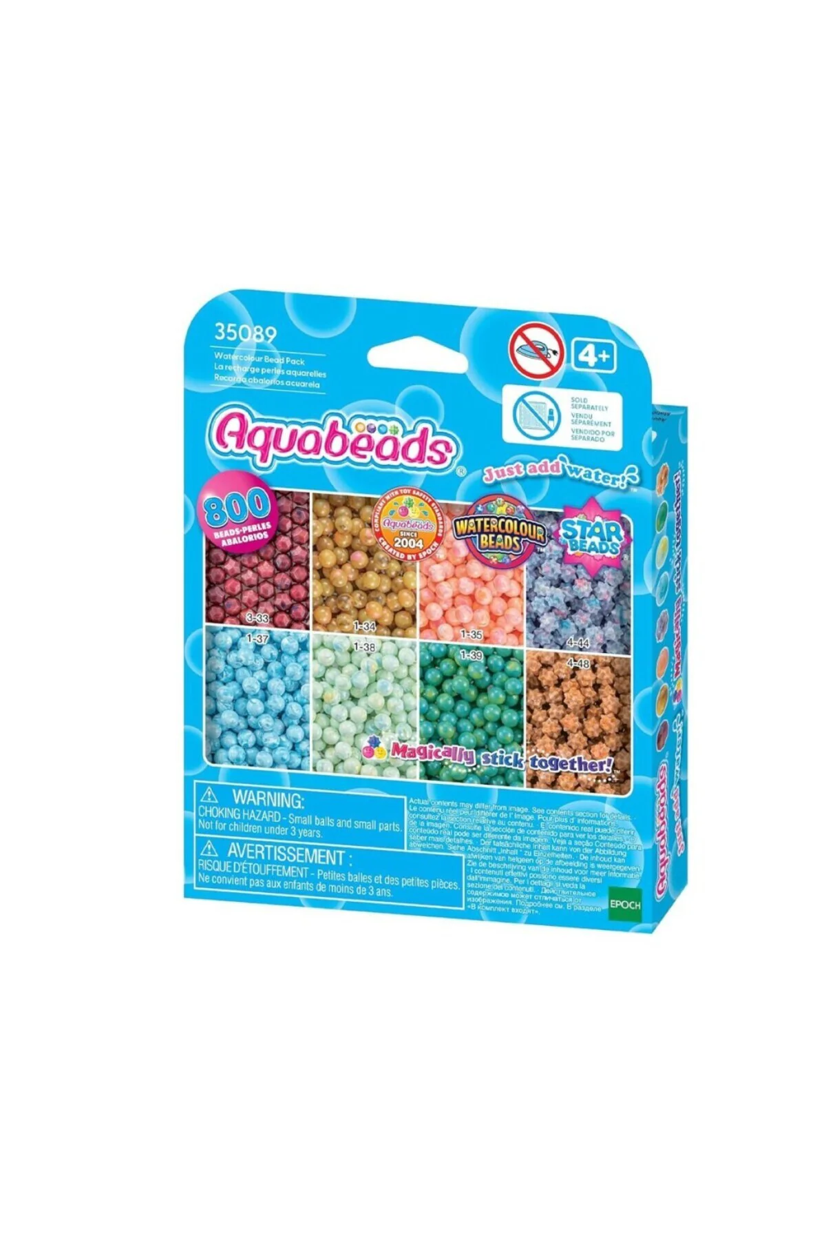 35089 Suluboya Renkleri Yedek Boncuk Pakedi- 800 parça +4 yaş