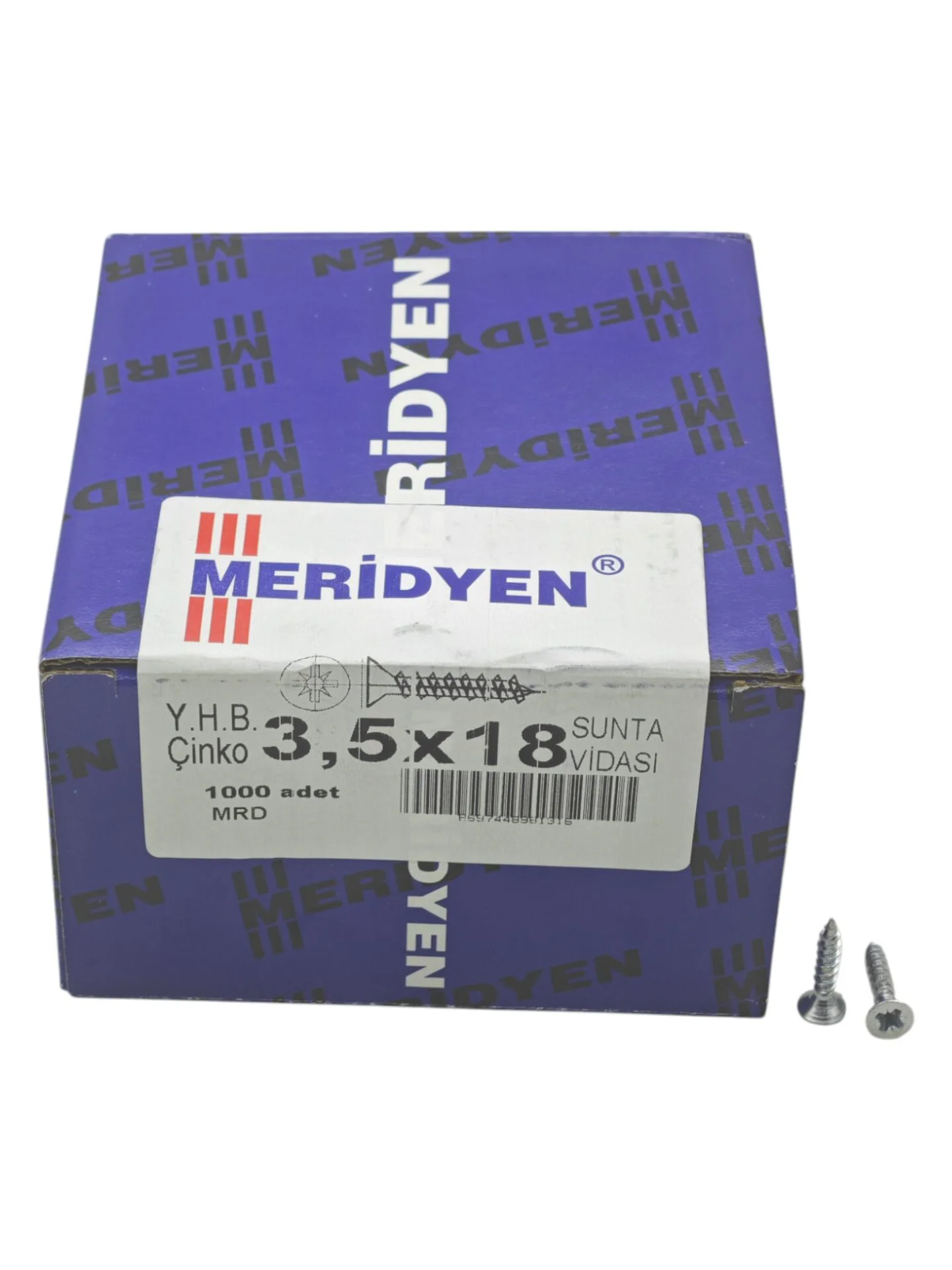 3518   Meridyen YHB Çinko 3.5*18mm Sunta Vidası 1000li Fiyatı, Yorumları ve Özellikleri