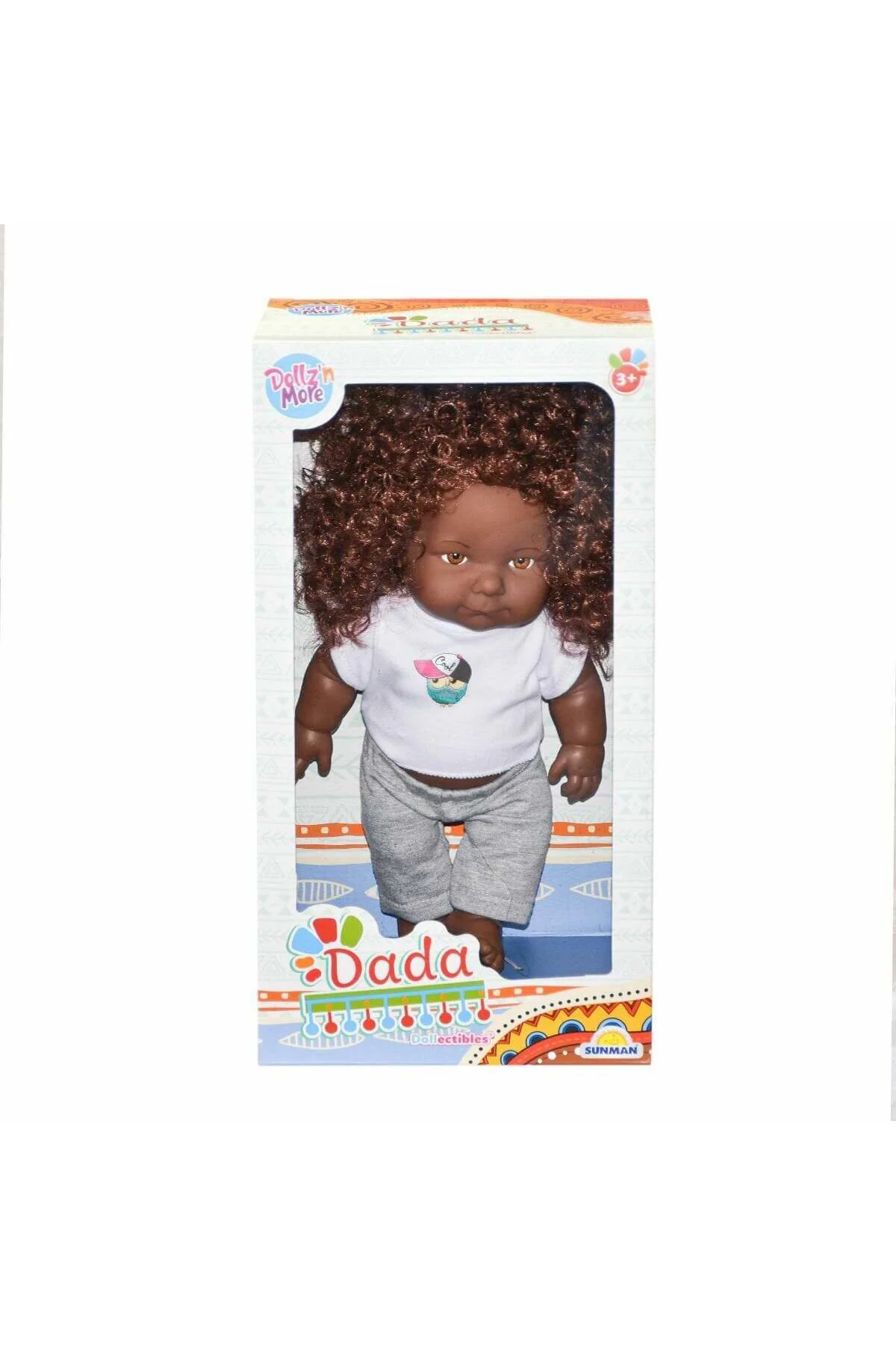 3530 Dada Et Bebek Saçlı 35 Cm-Sunman