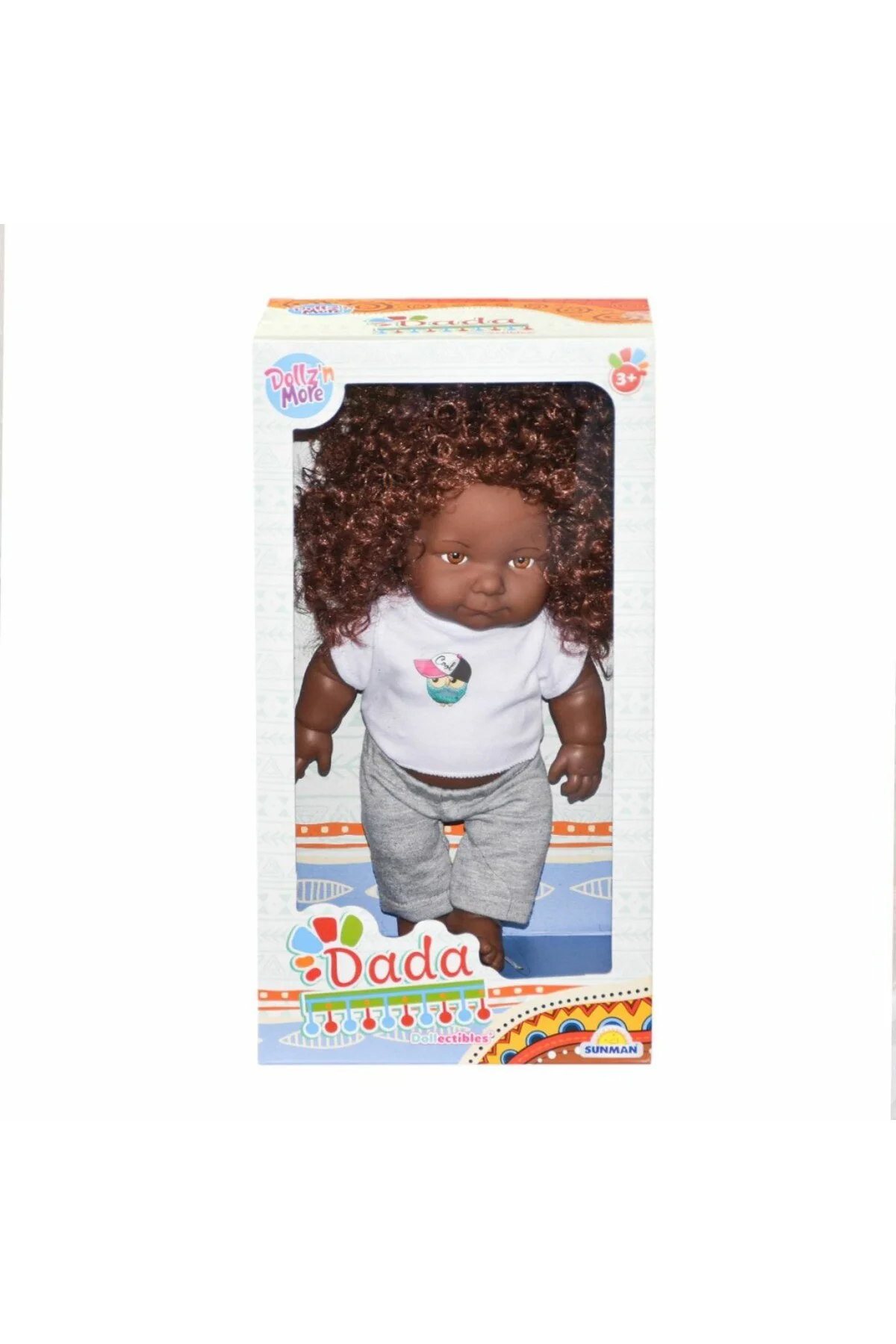 3530 Dada Et Bebek Saçlı 35 cm -NessiWorld