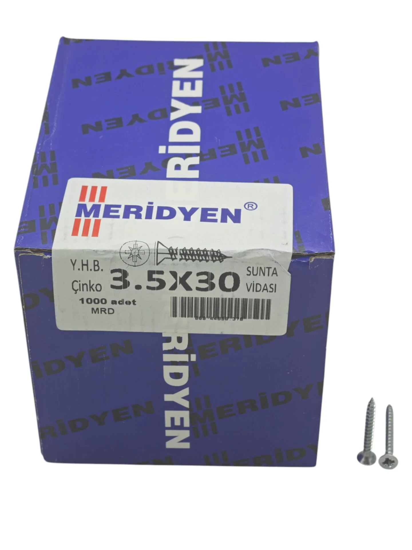 3530   Meridyen YHB Çinko 3.5*30mm Sunta Vidası 1000li