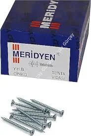 3540   Meridyen YHB Çinko 3.5*40mm Sunta Vidası 500lü