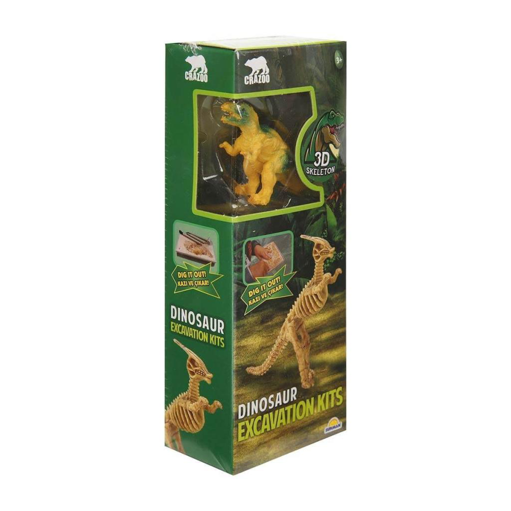 3563 Crazoo Dinozor Figürlü 3D Kazı Seti 3563 Crazoo Dinozor Figürlü 3D Kazı Seti