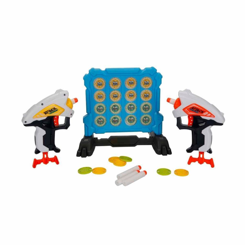 3574 Zapp Toys Hedef Tahtalı Sünger Dart Atan Silah Seti - 3574 Zapp Toys Hedef Tahtalı Sünger Dart Atan Silah Seti -