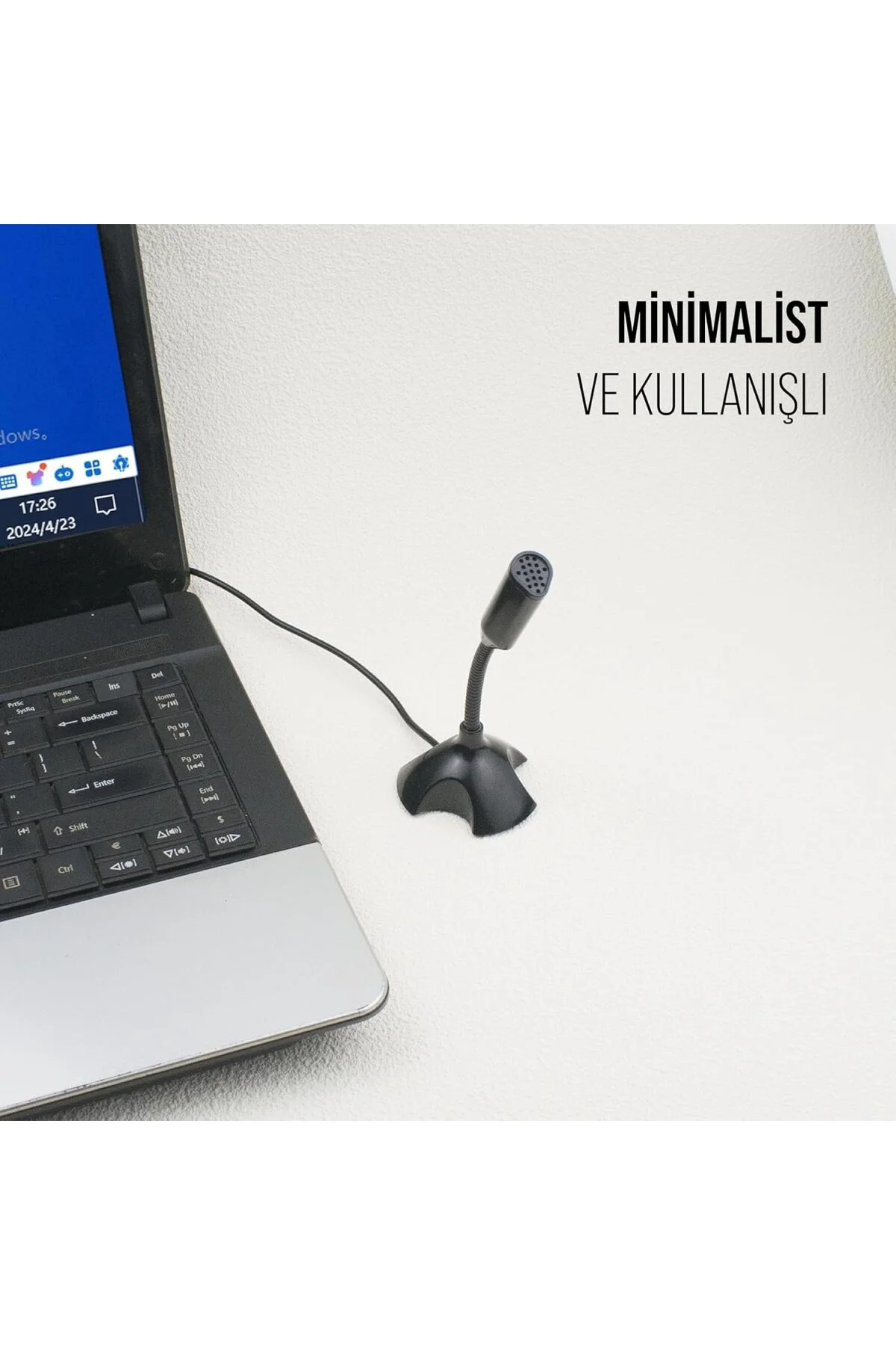 3,5mm Aux Girişli PC Tablet Mikrofonu (MC-6)