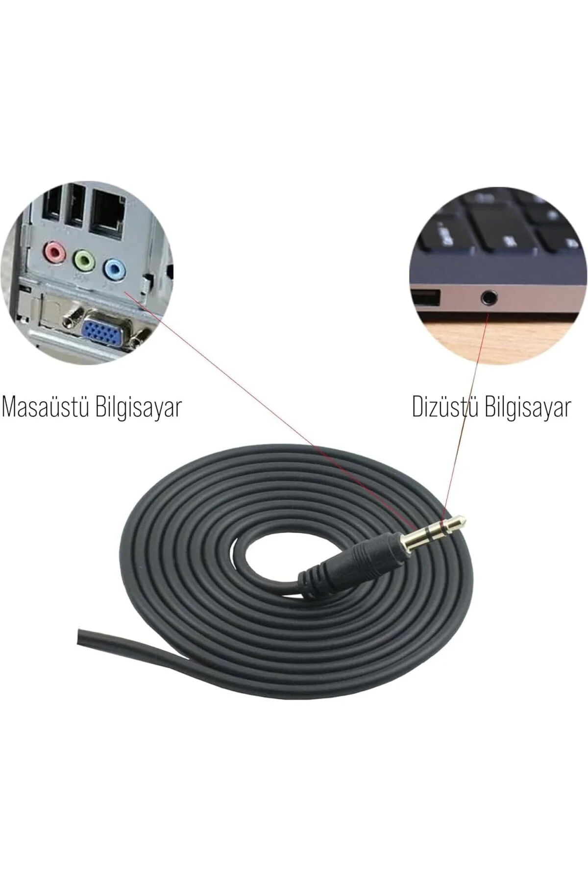 3,5mm Aux Girişli PC Tablet Mikrofonu (MC-6)