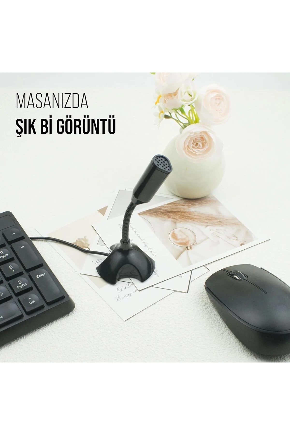 3,5mm Aux Girişli PC Tablet Mikrofonu (MC-6)
