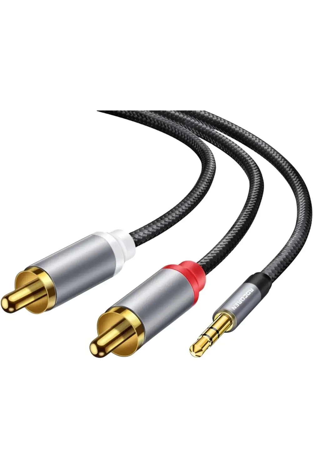 3.5mm AUX Jack to RCA Hi-Fi Ses Kablosu 1 Metre maxshtr 1053513
